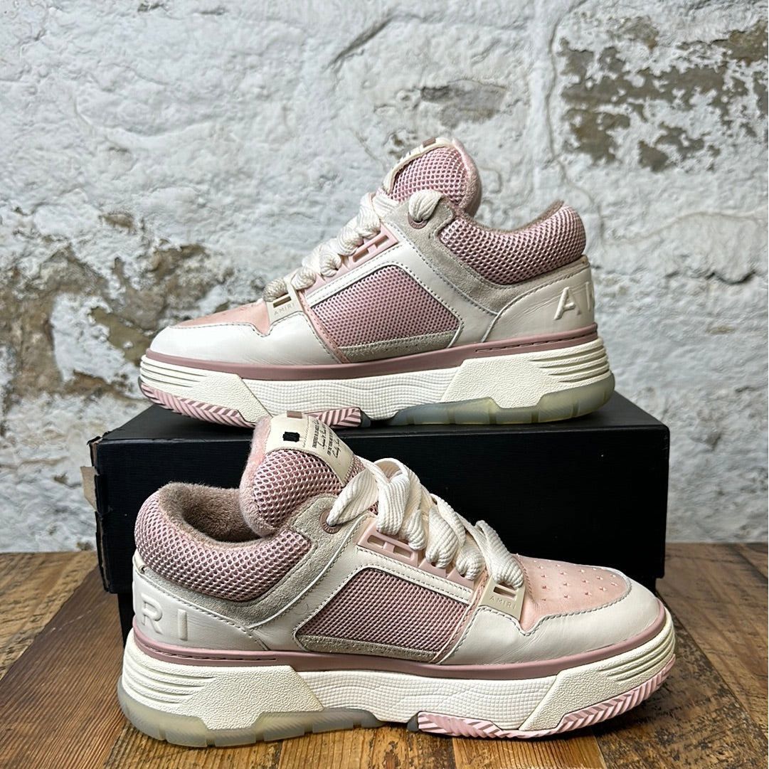 Amiri Amiri MA-1 White Pink Sz 8 (41) Size US 8 / EU 41 - 2 Thumbnail