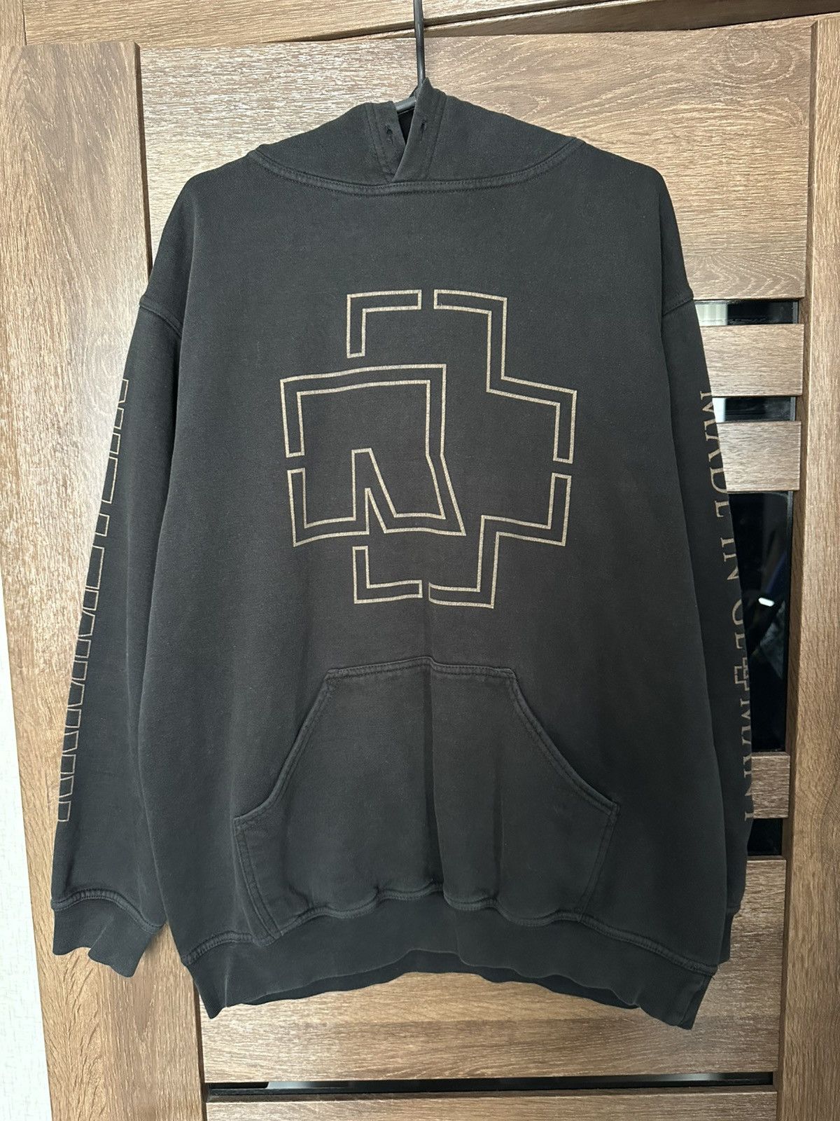 Band Tees Rammstein Made In Germany Face Vintage Hoodie Pullover Size US M / EU 48-50 / 2 - 5 Thumbnail