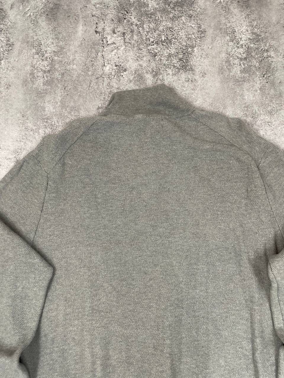 Polo Ralph Lauren Polo Ralph Lauren Men Pima Cotton Half Zip Sweater Grey Size US XL / EU 56 / 4 - 8 Thumbnail