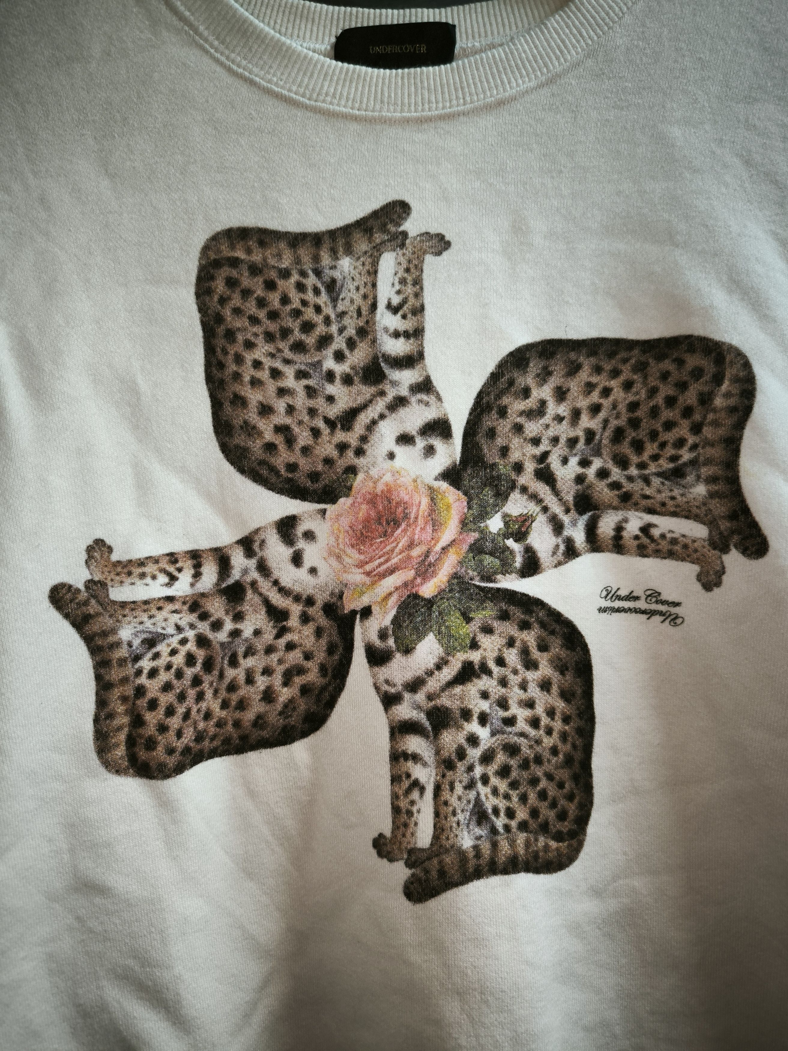 Undercover Leopard Rose Photo Tee Sweatshirt Size US S / EU 44-46 / 1 - 15 Thumbnail