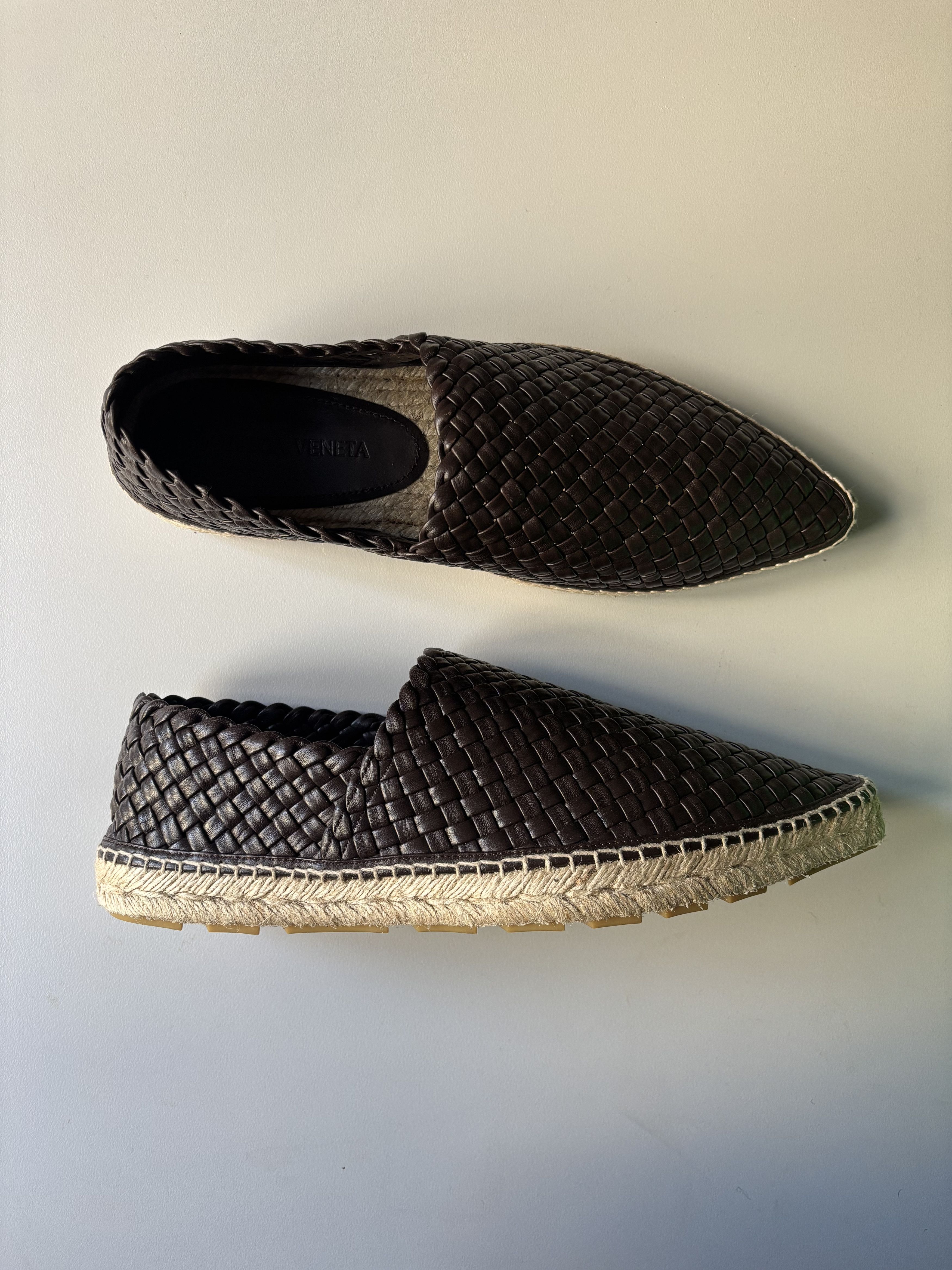Leather Espadrilles