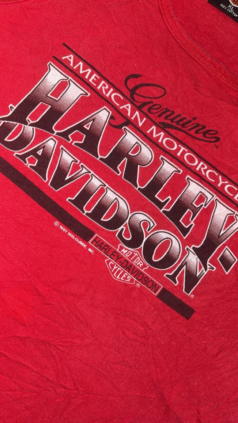 Harley Davidson 1991 Harley Davidson Tank Top Size US XL / EU 56 / 4 - 2 Thumbnail