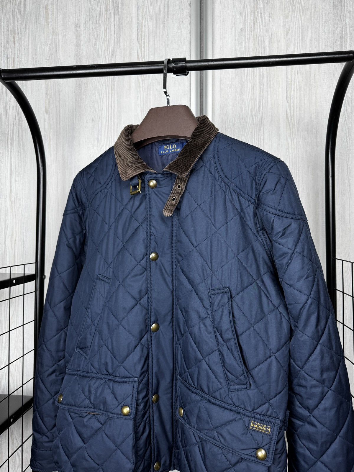 Polo Ralph Lauren Polo Ralph Lauren Cadwell Quilted Bomber Navy Jacket size L Size US L / EU 52-54 / 3 - 12 Thumbnail