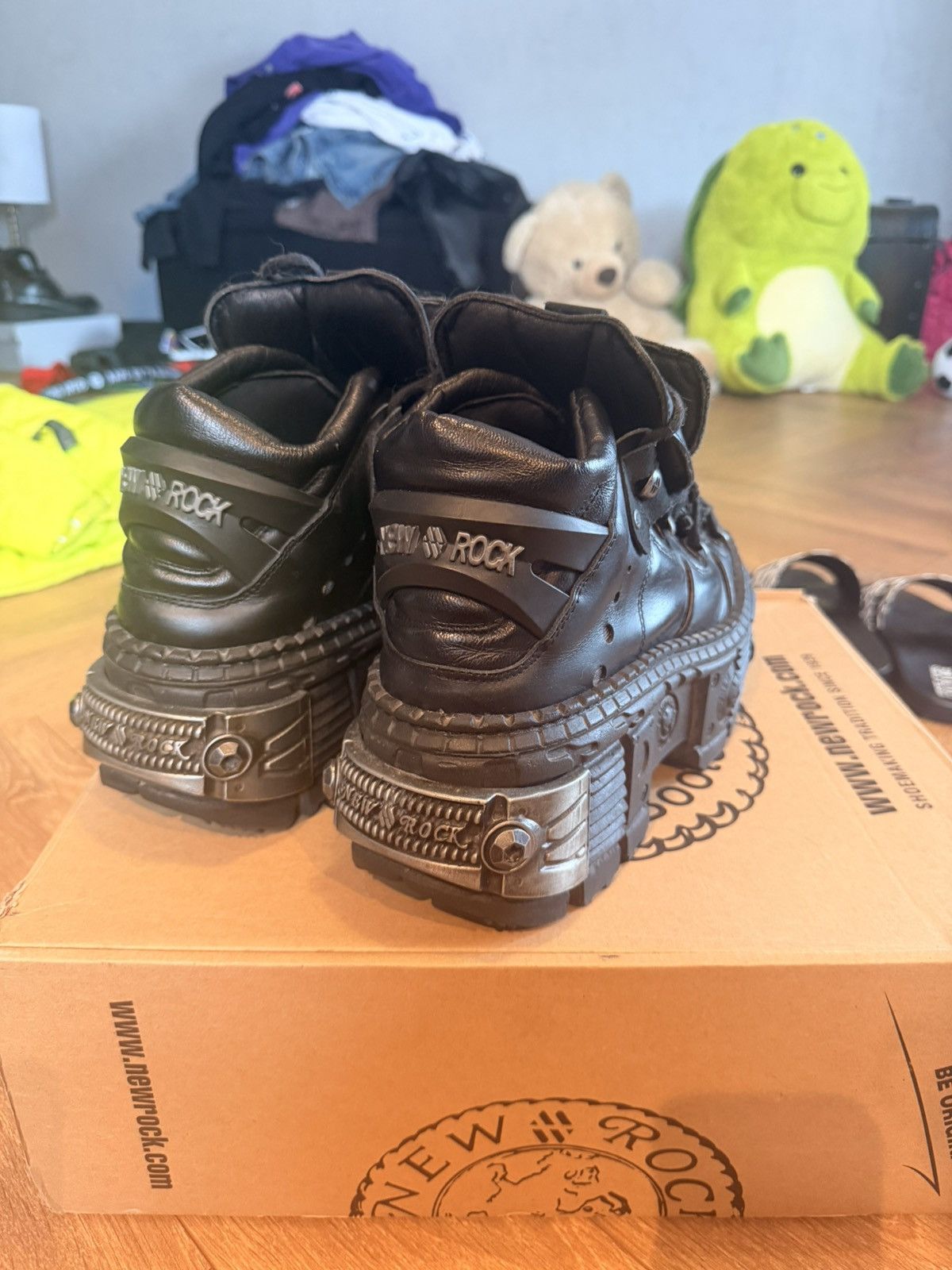 New Rock new rock crust negro m wall106 s12 Size US 12 / EU 45 - 3 Thumbnail
