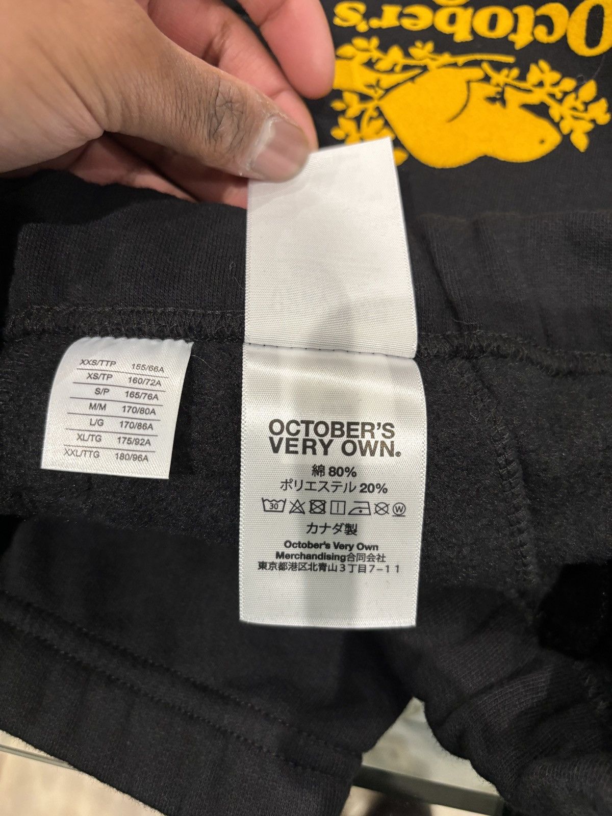 October's Very Own OVO x Roots All Country Sweatpants Black Size: XL Size US 36 / EU 52 - 7 Thumbnail