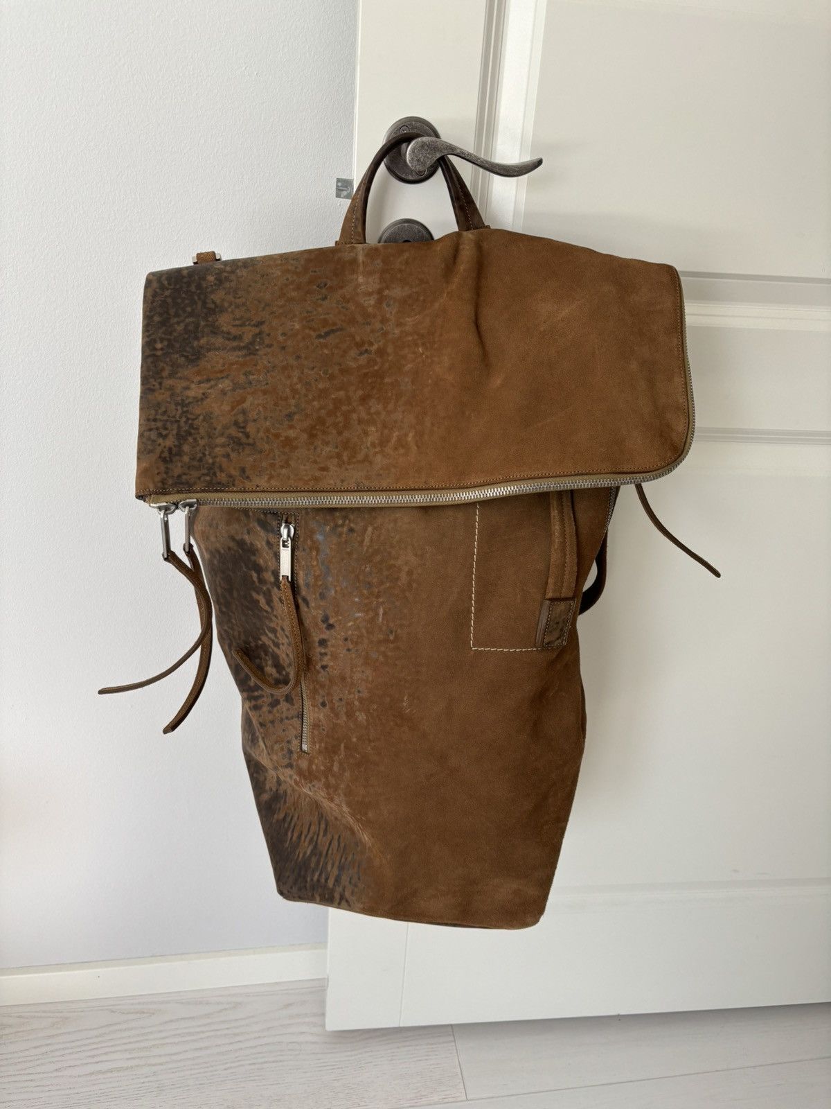 Rick Owens Rick Owens Oversized Babel Calfskin Duffel – Extremely Rare Size ONE SIZE - 1 Thumbnail