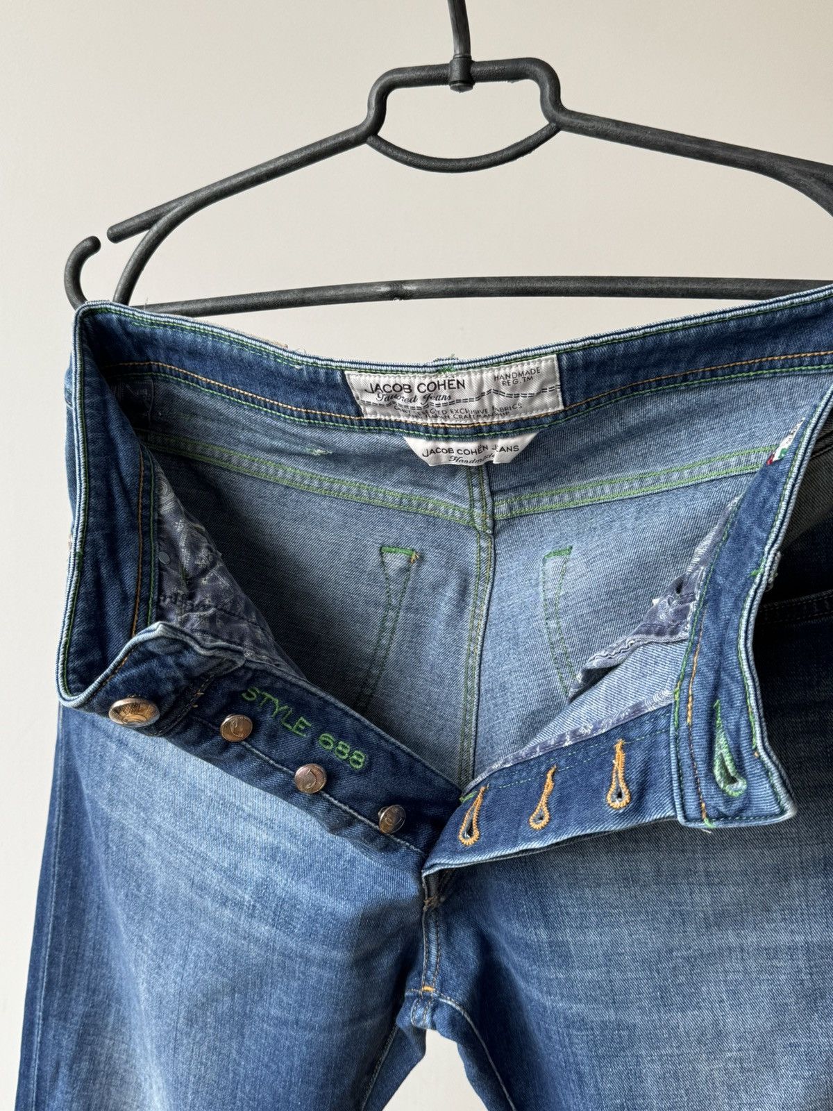 Jacob Cohen Jacob Cohen J688 Comf Blue Jeans Size 34 Size US 34 / EU 50 - 7 Thumbnail