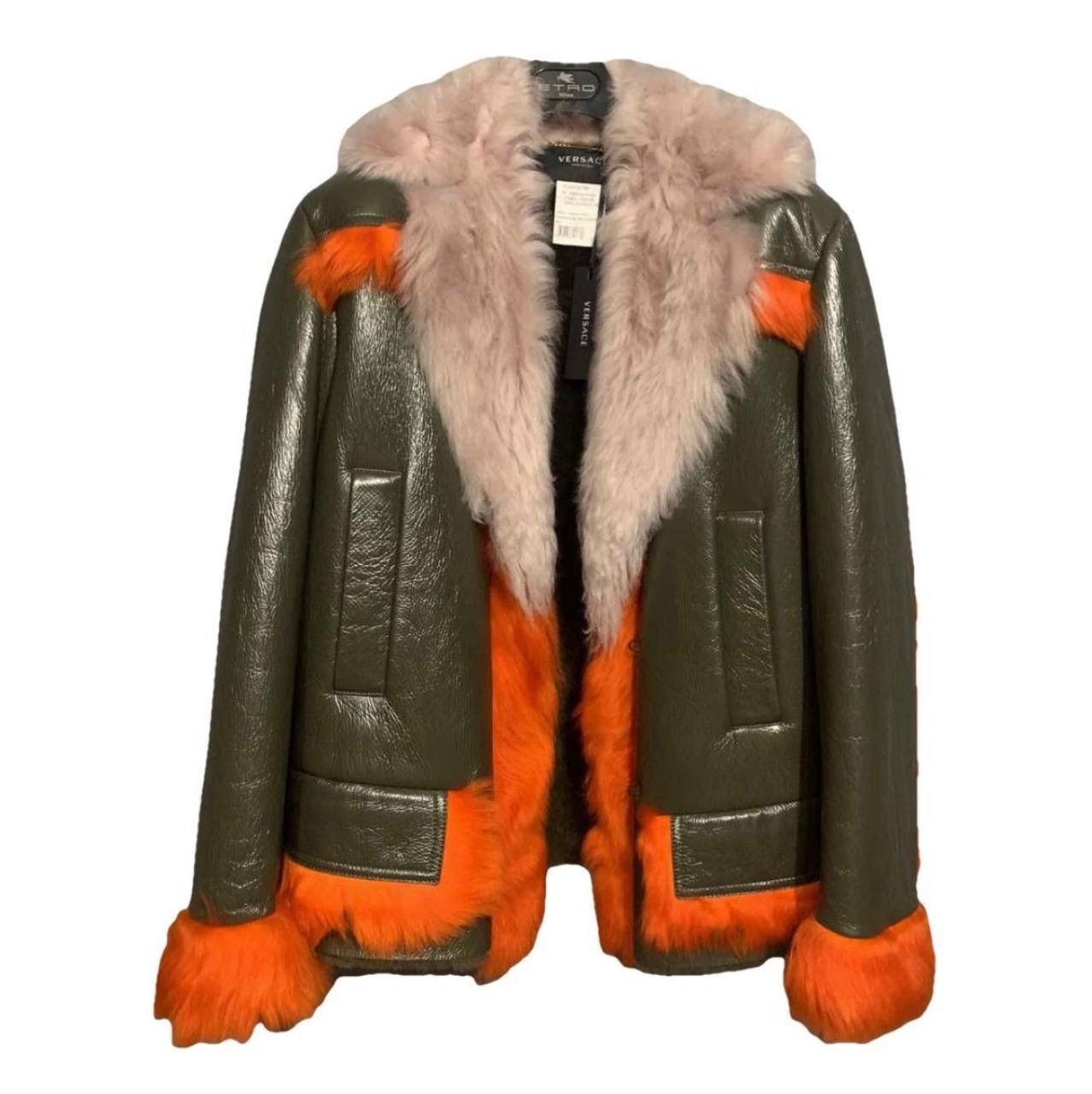 Versace Versace Jacket Fur Multicolor Medusa Logo Size:42 Size M / US 6-8 / IT 42-44 - 1 Thumbnail