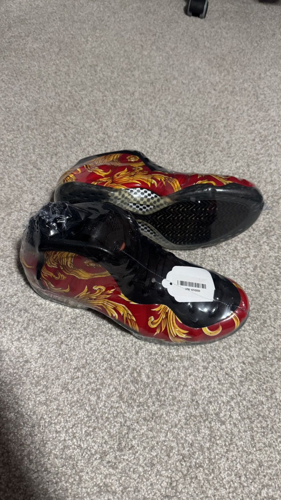 Nike × Supreme SS14 Nike foamposite one supreme Red brand new w/o box Size US 10 / EU 43 - 1 Thumbnail