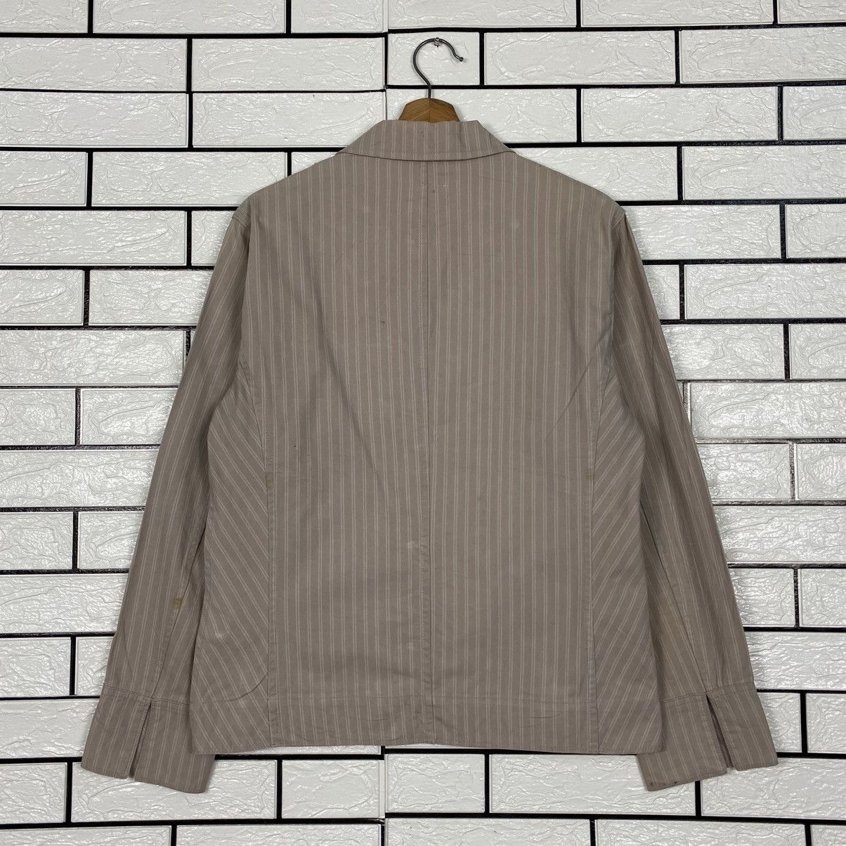 Issey Miyake 📌Vintage Hickory Chore Work Jacket Nicole Club For Men Size US M / EU 48-50 / 2 - 9 Thumbnail