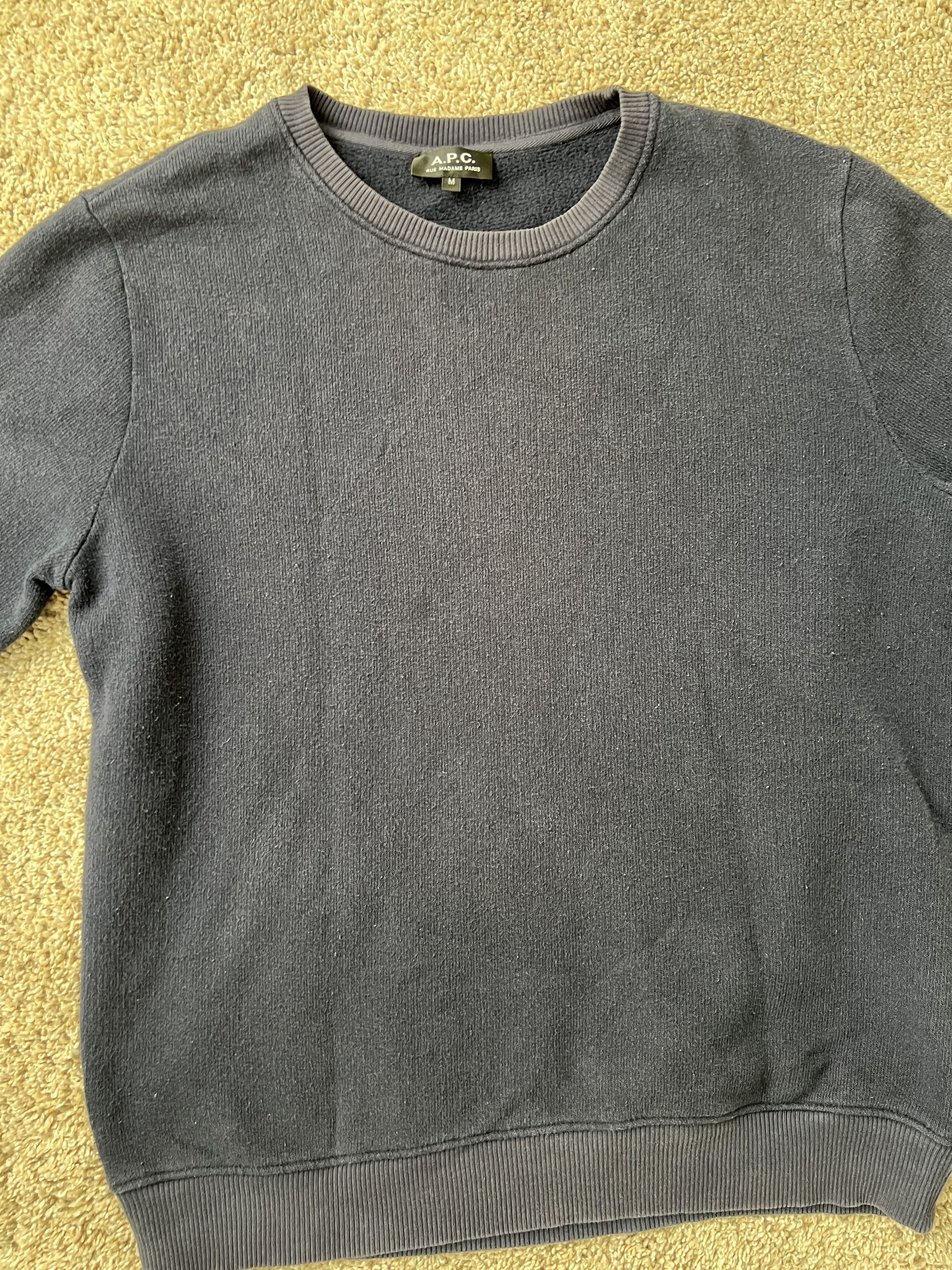 A.P.C. Navy Blue Jumper Size US M / EU 48-50 / 2 - 3 Thumbnail