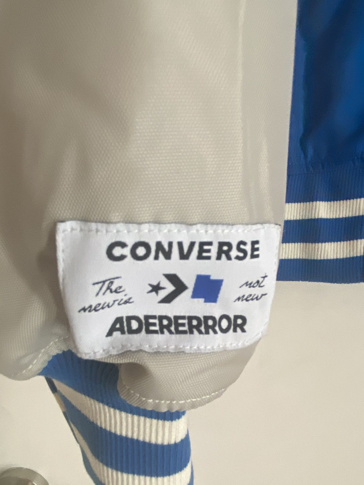 Ader Error Converse x ADER ERROR SHAPES Varsity Jacket Cobalt Size US L / EU 52-54 / 3 - 6 Thumbnail