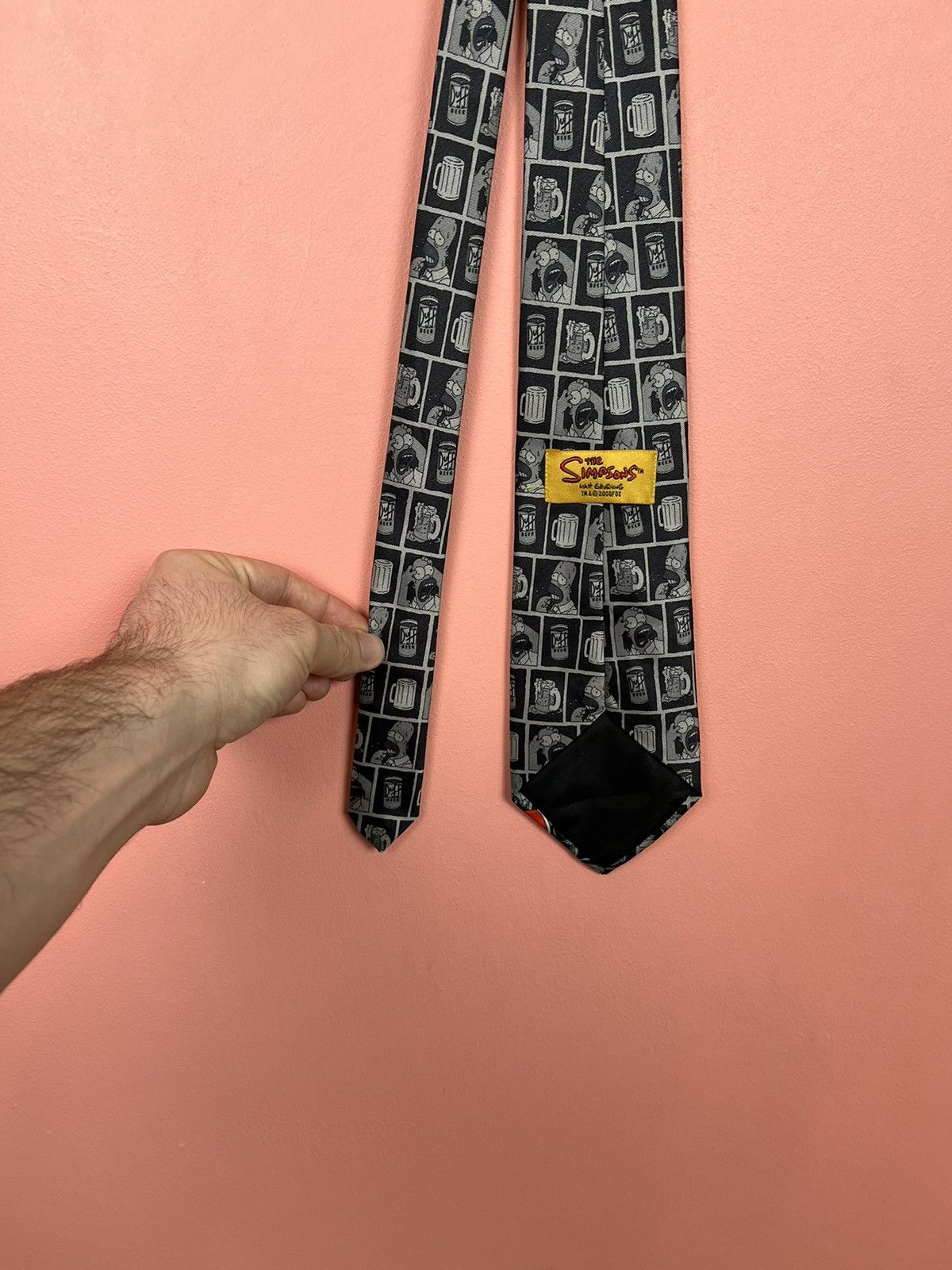 The Simpsons × Vintage The Simpsons tie silk beer duff movie Size ONE SIZE - 5 Thumbnail
