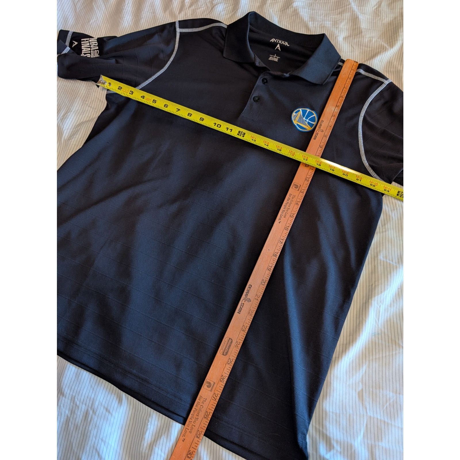 Antigua Antigua Golden State Warriors 2018 Finals Staff Shirt Large Size US L / EU 52-54 / 3 - 4 Thumbnail
