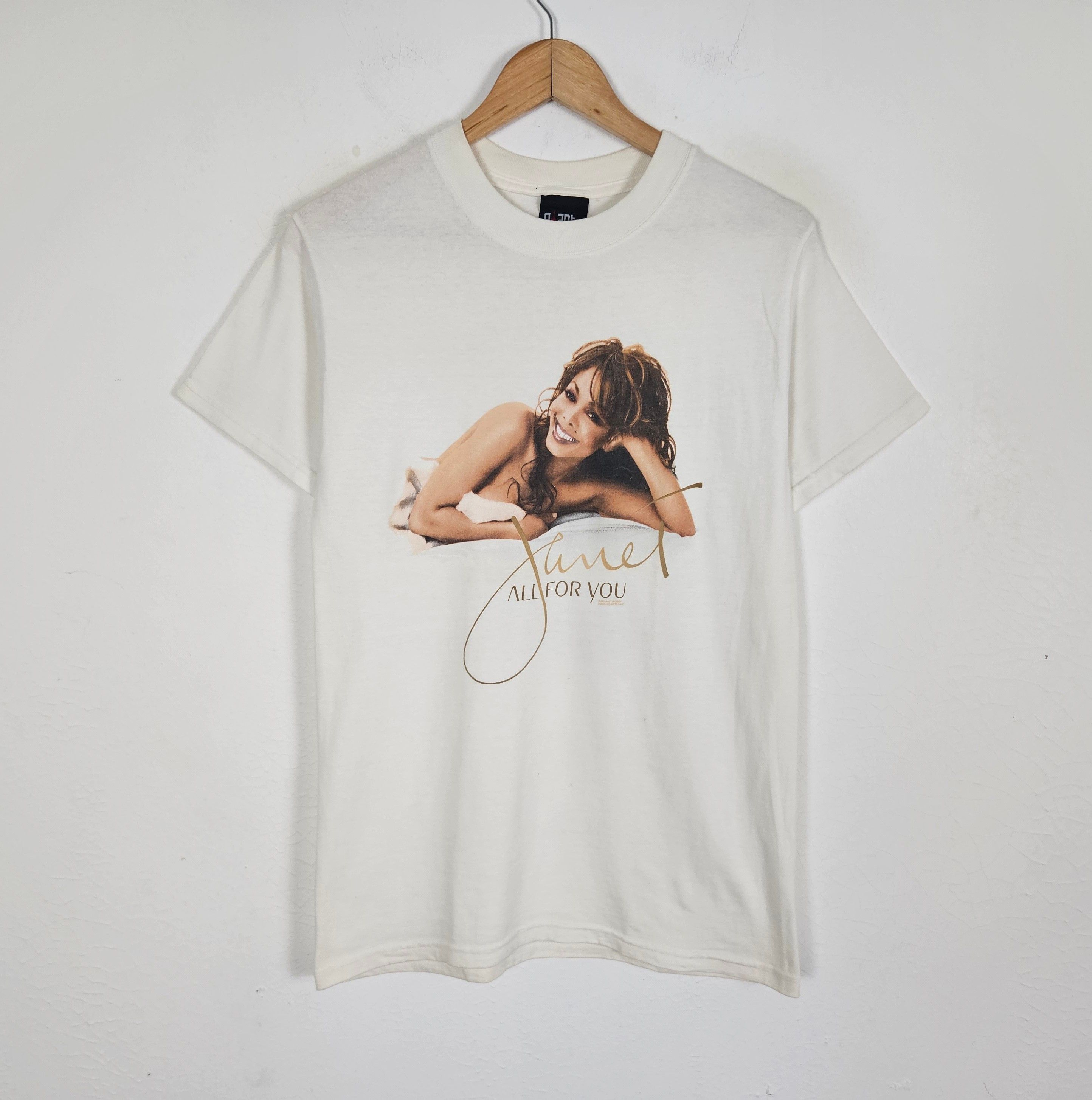 Band Tees Vintage 2001 Janet Jackson All For You World Tour Shirt Size US S / EU 44-46 / 1 - 3 Thumbnail