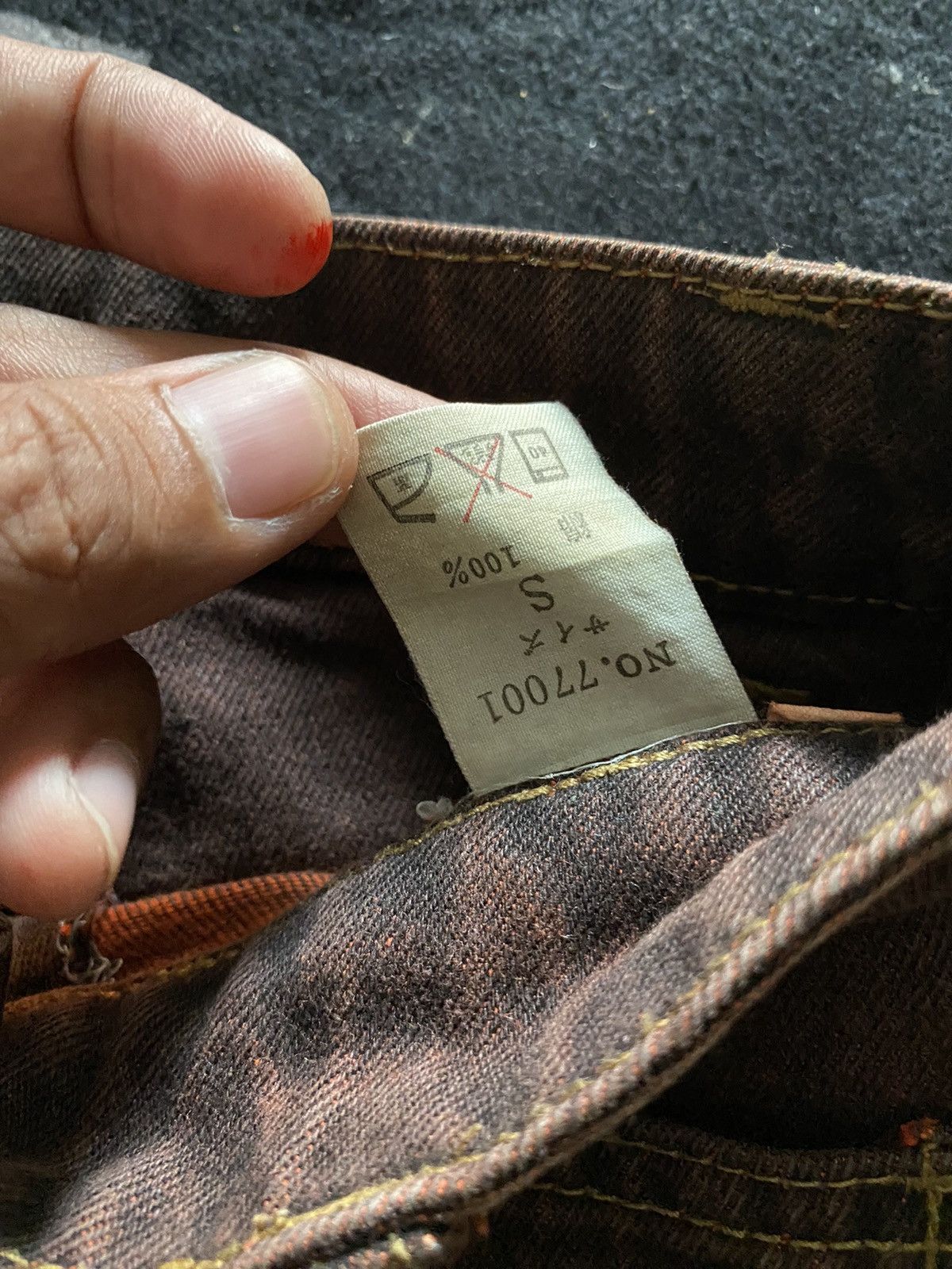 If Six Was Nine × Japanese Brand × Le Grande Bleu (L.G.B.) Hysteric glamour flared style unknwn hagi denim Size US 26 / EU 42 - 9 Thumbnail