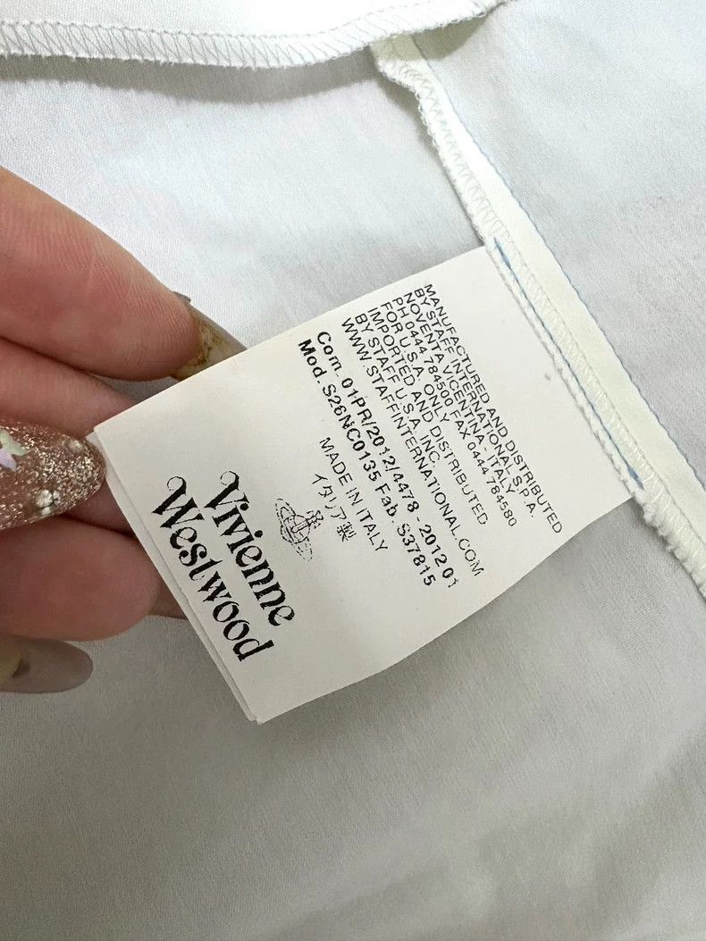 Vivienne Westwood Vivienne Westwood White vest bra Size XS / US 0-2 / IT 36-38 - 8 Thumbnail