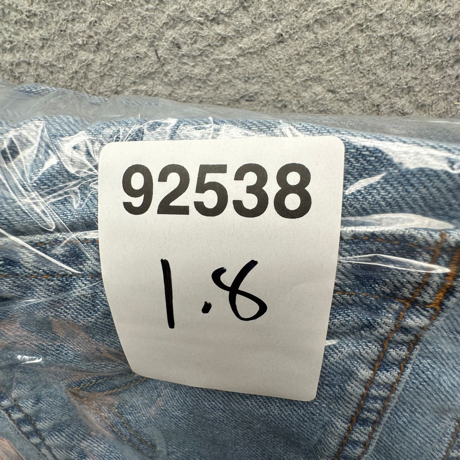 Levi's Levis 505 Light Wash Jeans Mens 36x32 Regular Fit Blue Size US 36 / EU 52 - 13 Thumbnail