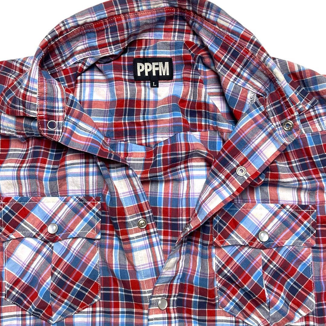 PPFM PPFM Japanese Brand Shirt Size US L / EU 52-54 / 3 - 4 Thumbnail