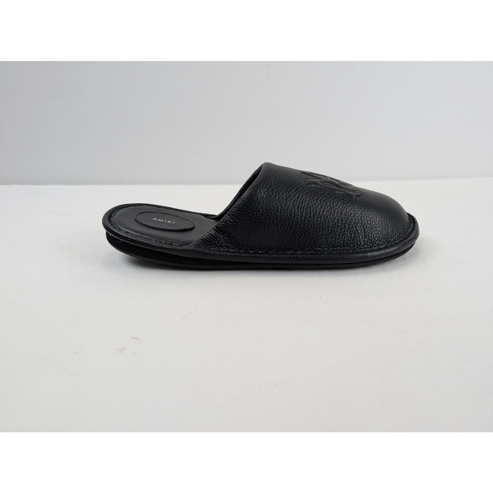 Amiri o1rshd1 Lux Leather Slipper Sandal in Black Size US 10 / EU 43 - 5 Thumbnail