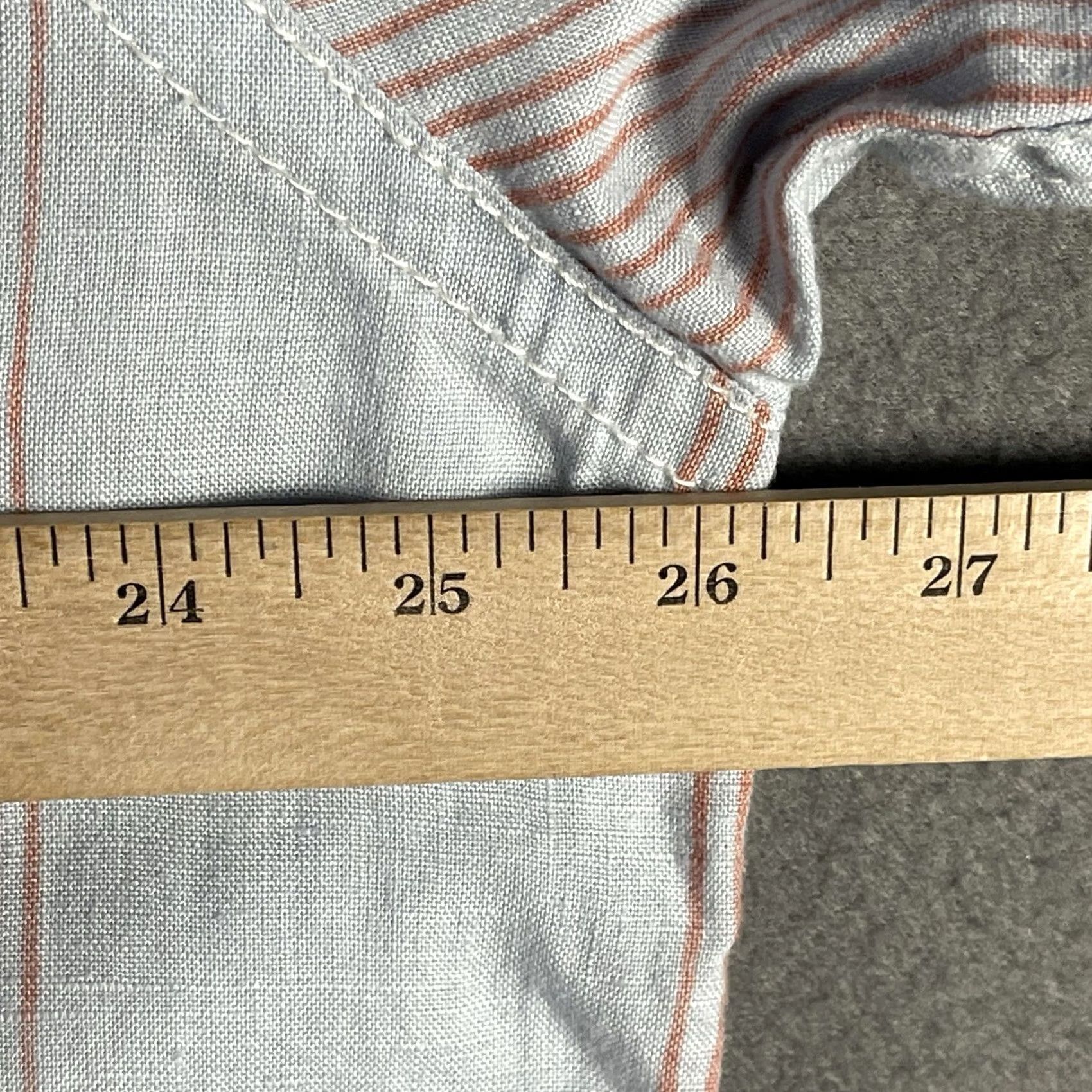 Tommy Bahama VINTAGE Tommy Bahama Relax Shirt Men XL Blue Orange Stripes Camp Button-Up Linen Beach Hawaiian Size US XL / EU 56 / 4 - 6 Thumbnail