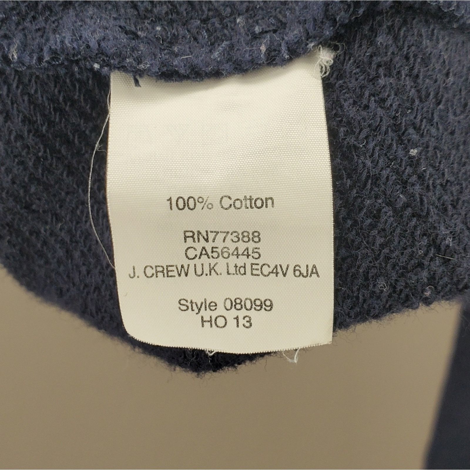 Madewell Madewell Navy Cutout Sweatshirt Medium Size M / US 6-8 / IT 42-44 - 7 Thumbnail