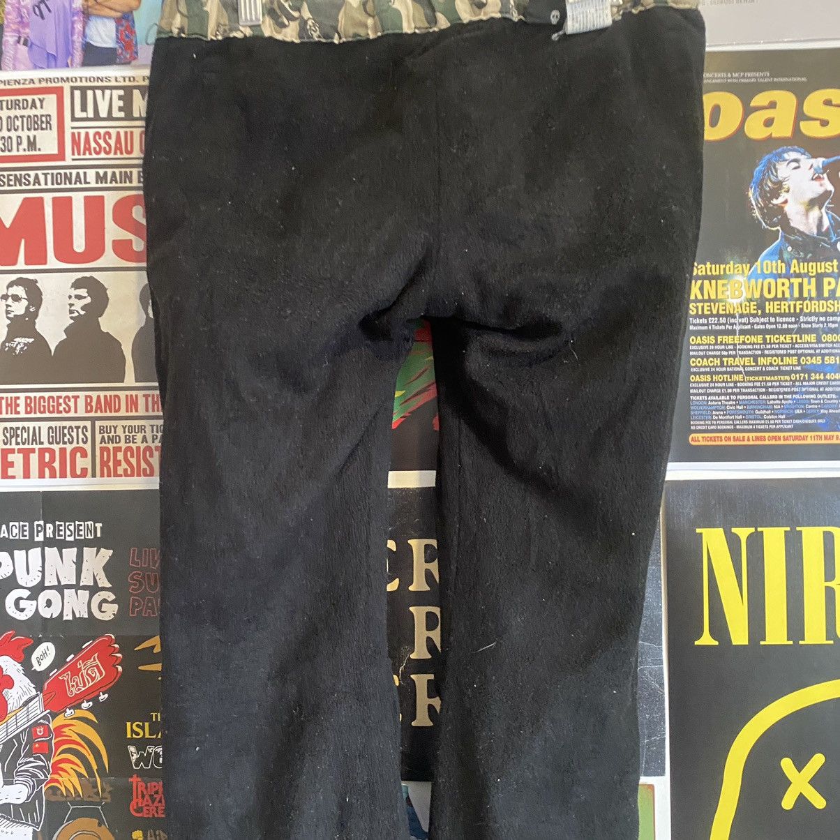 Vintage Vintage Rad Custom Special Sherpa Lined Skull Print Pants Size US 26 / EU 42 - 20 Thumbnail