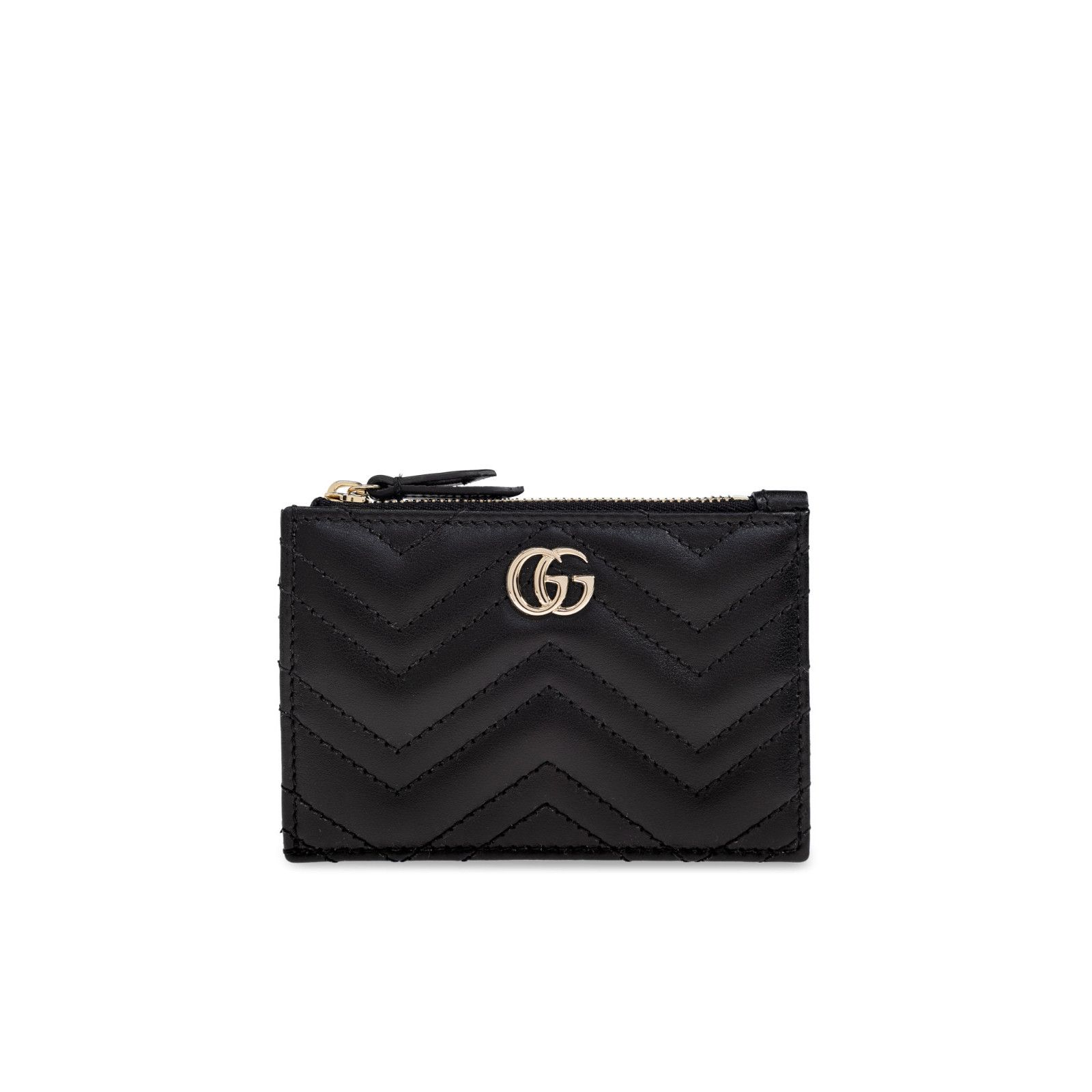 Gucci GUCCI Double G Black Card Holder New & Authentic Size ONE SIZE - 1 Thumbnail