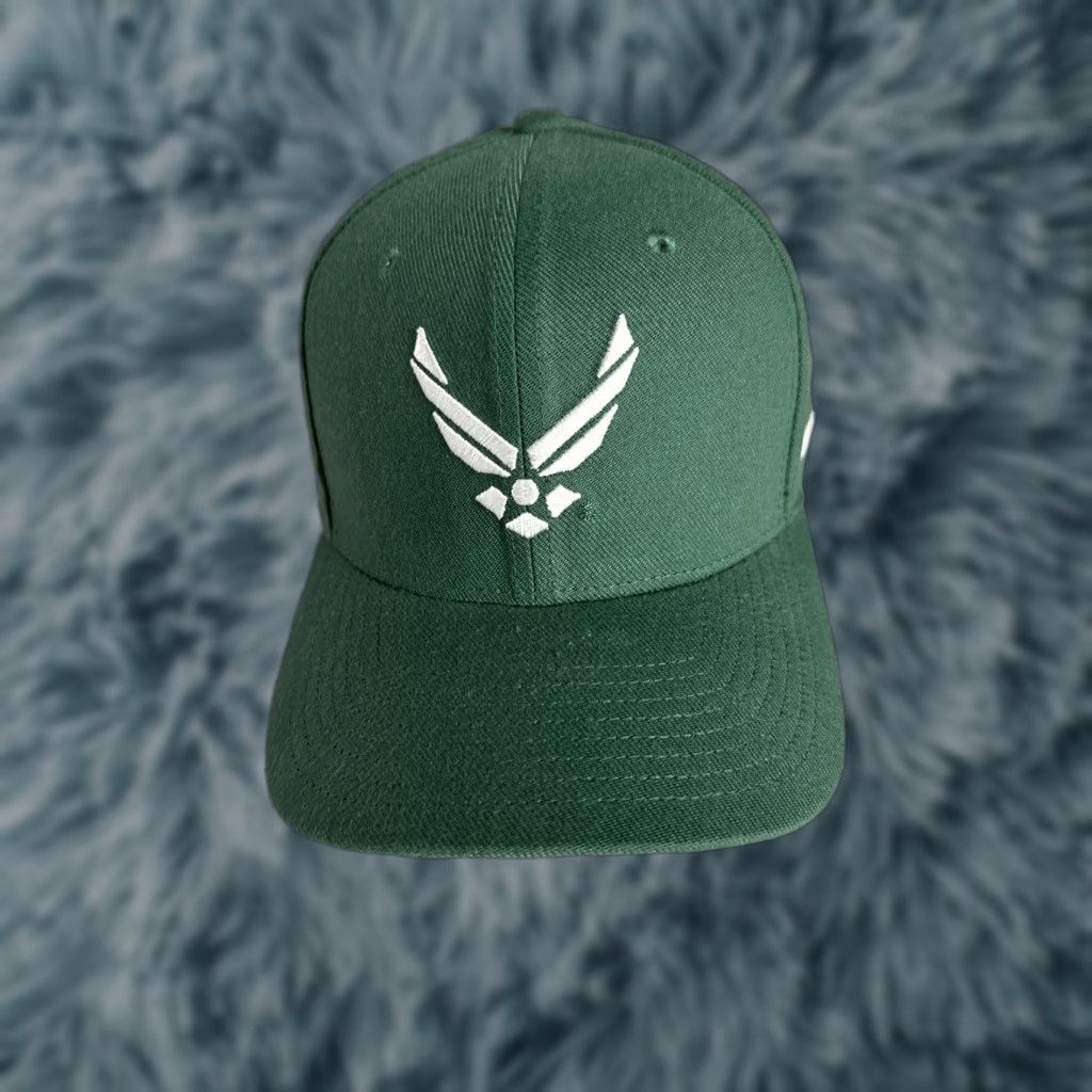 Nike Nike Cap Hat Classic 99 US Air Force Wings Green Baseball Sideline Football Hat Men One Size Cap Size ONE SIZE - 1 Thumbnail