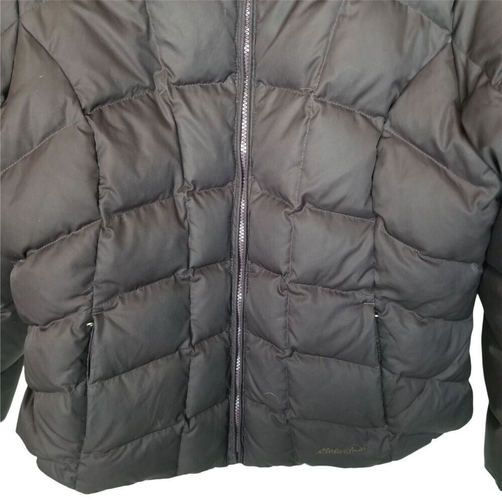Eddie Bauer Eddie Bauer Womens Down Puffer Jacket Full Zip L 650 Fill Size L / US 10 / IT 46 - 3 Thumbnail