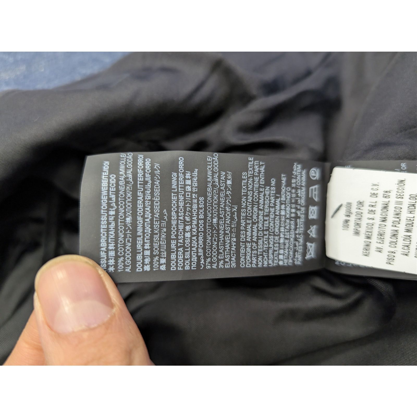 Saint Laurent Paris o1rshd1 Veste Jean Tailleur tailored denim jacket Deep Blue Size M / US 6-8 / IT 42-44 - 17 Thumbnail
