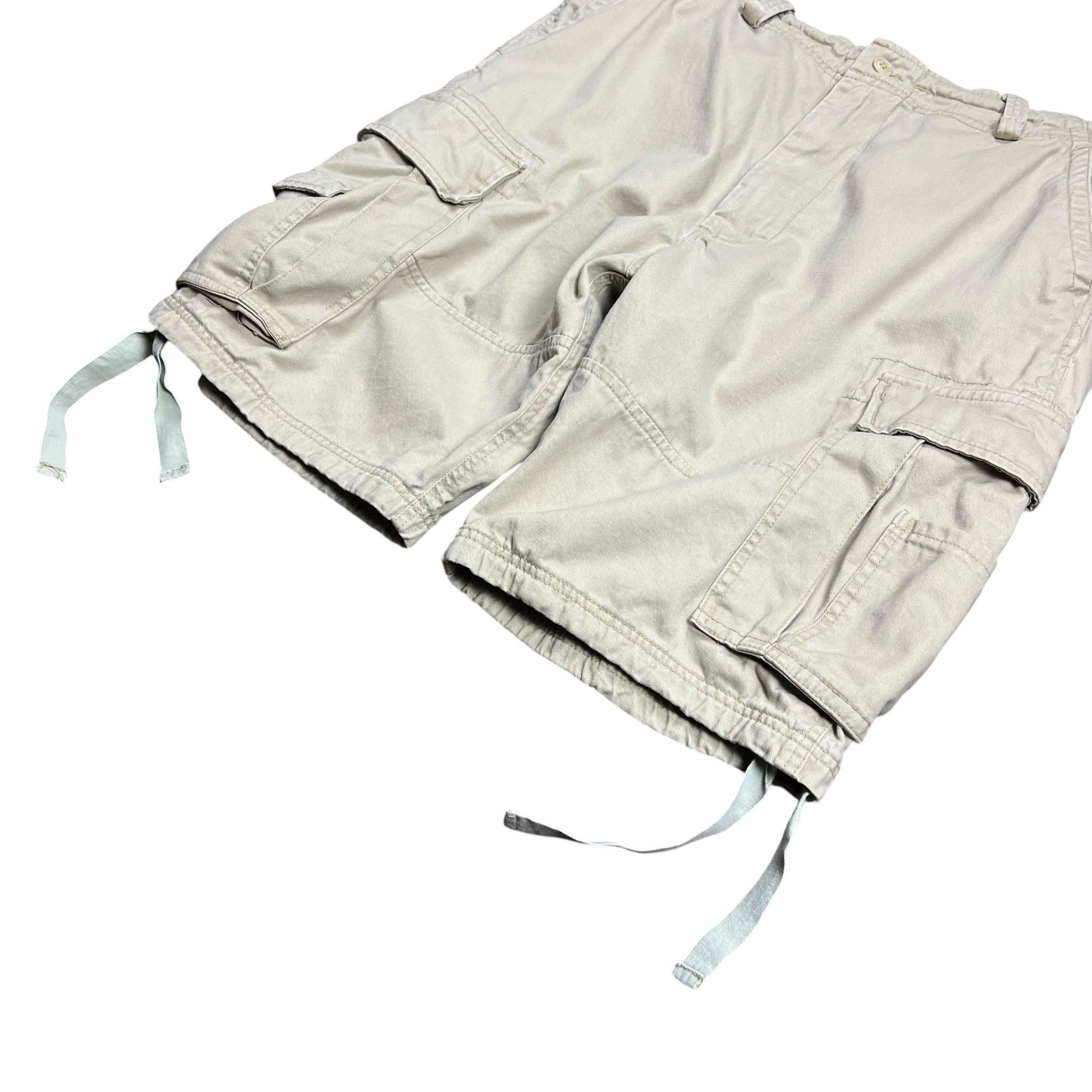 Vintage Vintage Misty Mountain Baggy Cargo Shorts - 36” Size US 36 / EU 52 - 2 Thumbnail