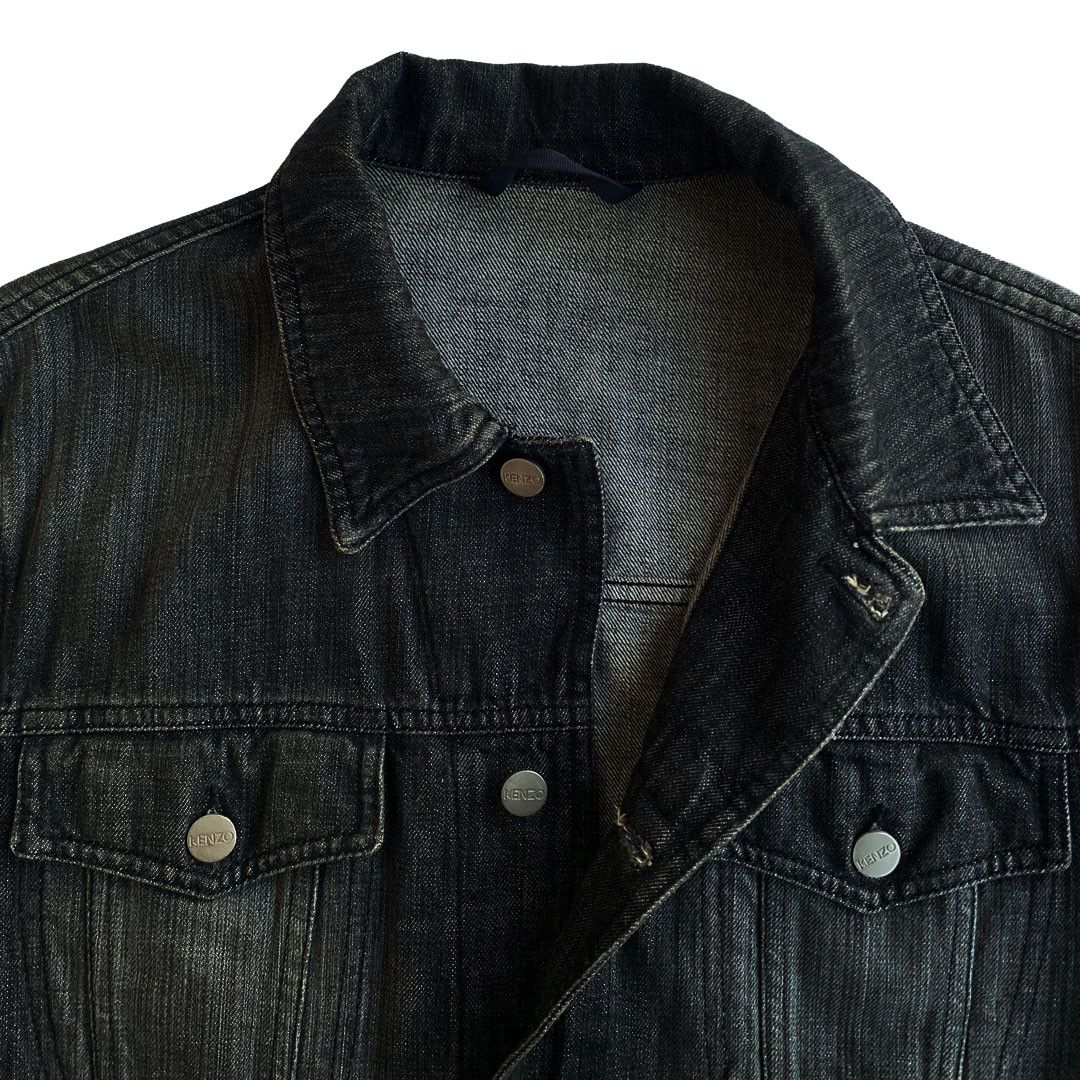 Kenzo Kenzo - Denim Jacket - Black - M Size US M / EU 48-50 / 2 - 4 Thumbnail