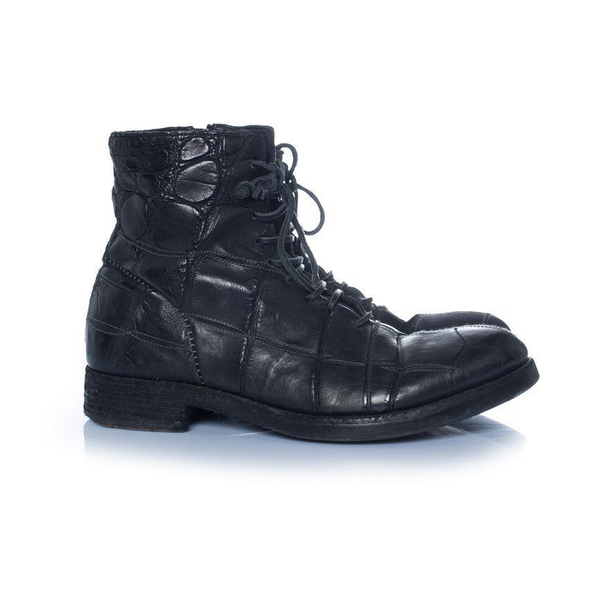 Premiata Premiata X Isaac Sellam, Croc biker boots Size US 11 / EU 44 - 5 Thumbnail