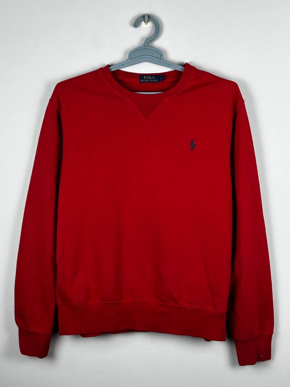 Polo Ralph Lauren Vintage Polo Ralph Lauren Red Sweatshirt Size US L / EU 52-54 / 3 - 2 Thumbnail