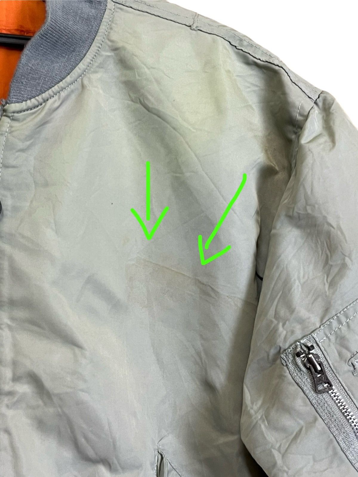 Alpha Industries VINTAGE ALPHA INDUSTRIES MA-1 USAF BOMBER JACKET Size US L / EU 52-54 / 3 - 18 Thumbnail