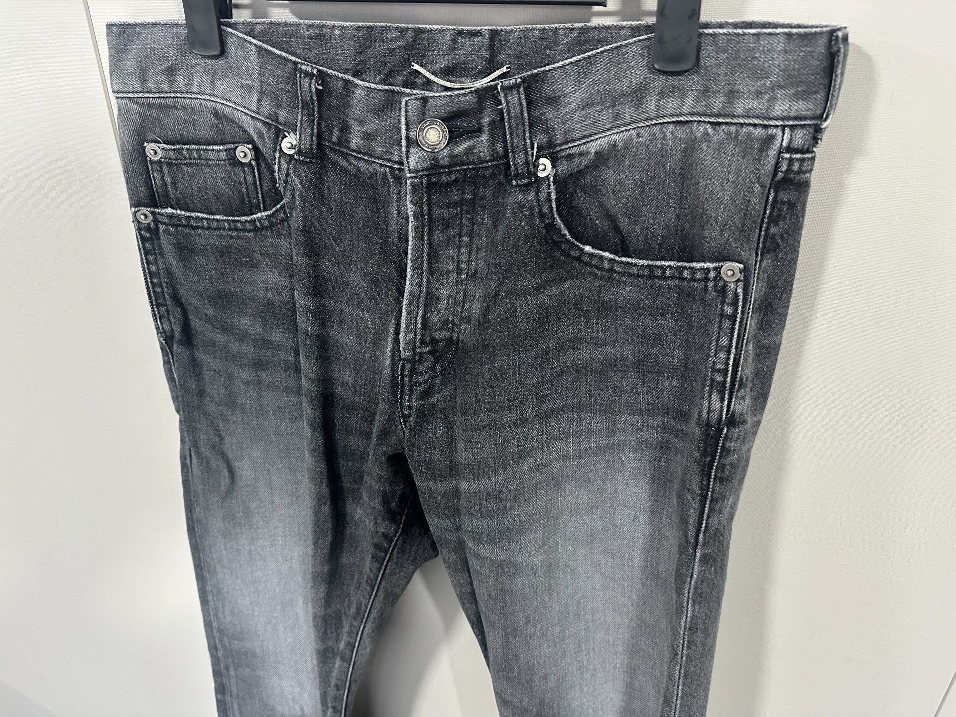 Saint Laurent Paris Saint Laurent D18 Washed Jeans. Size US 29 - 3 Thumbnail