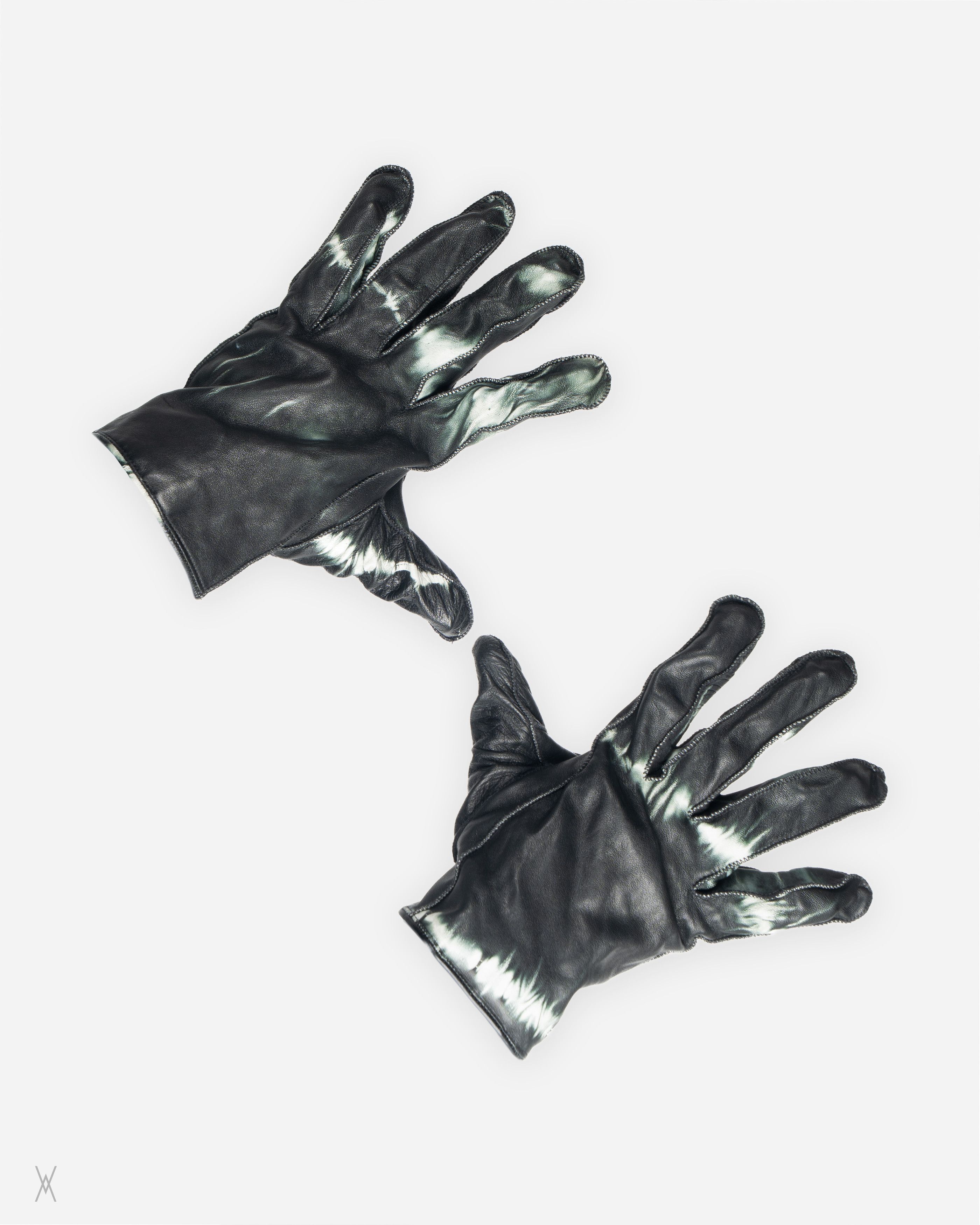 Our Legacy Our Legacy tie dye leather gloves AW14 Size ONE SIZE - 2 Thumbnail