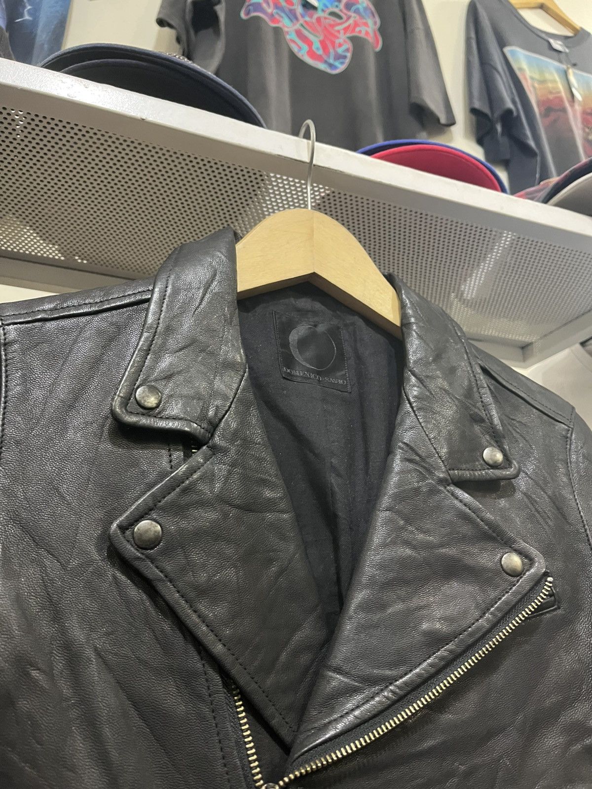 Genuine Leather an&on LEATHER JACKET WOMEN‘S Size M / US 6-8 / IT 42-44 - 2 Thumbnail