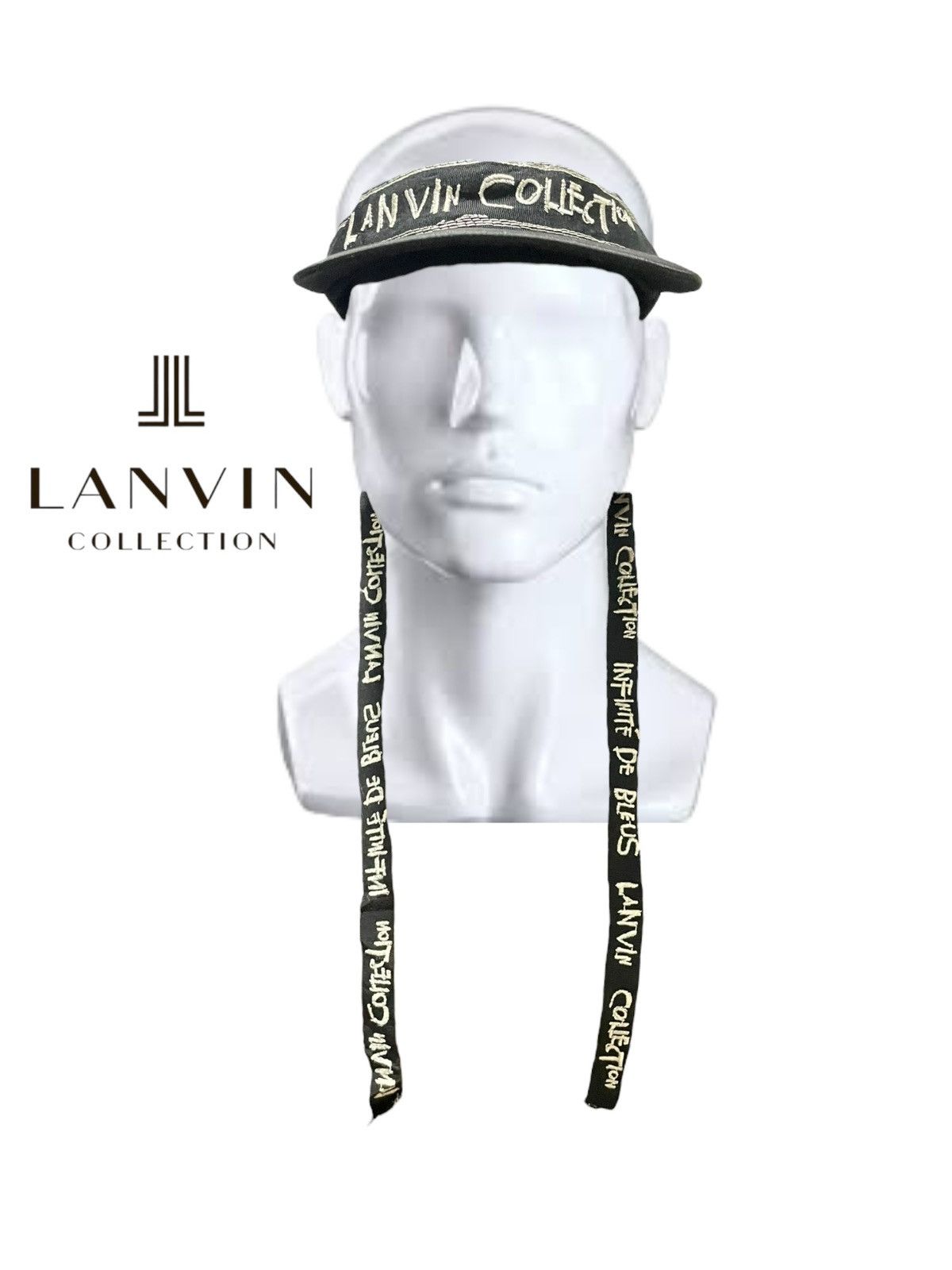 Lanvin LANVIN Infinite De Bleus Cap Size ONE SIZE - 4 Thumbnail