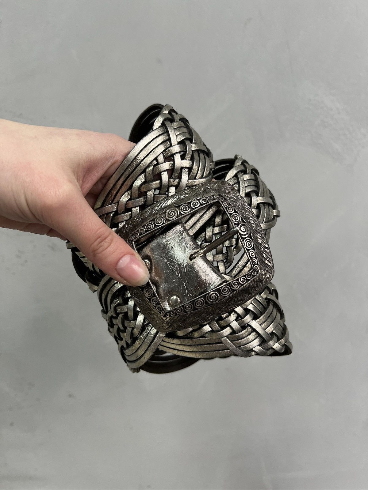 Hysteric Glamour Hysteric glamour style leather metallic belt y2k Size ONE SIZE - 5 Thumbnail