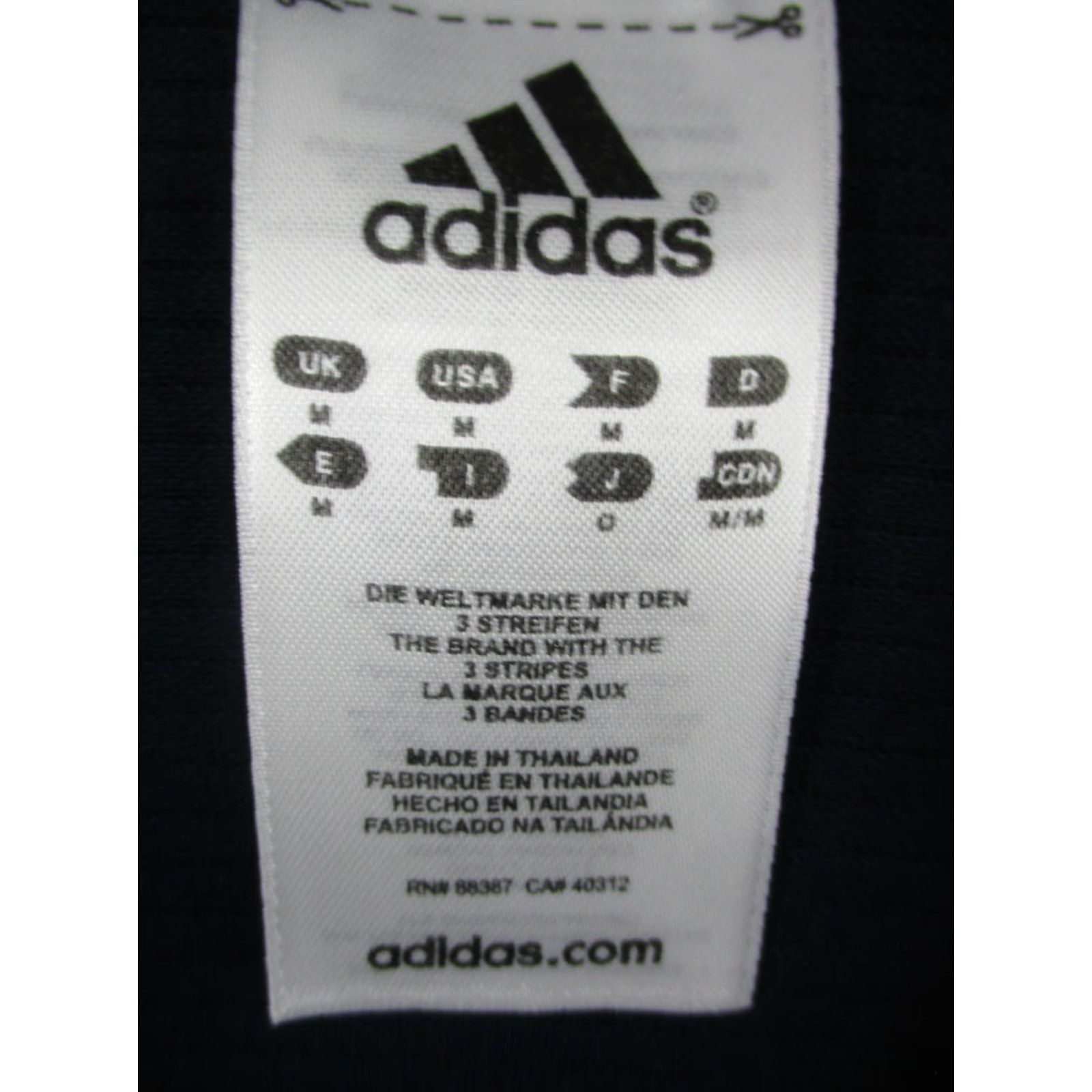 Adidas Adidas Track Jacket Blue Adult Medium Athletic Size US M / EU 48-50 / 2 - 5 Thumbnail