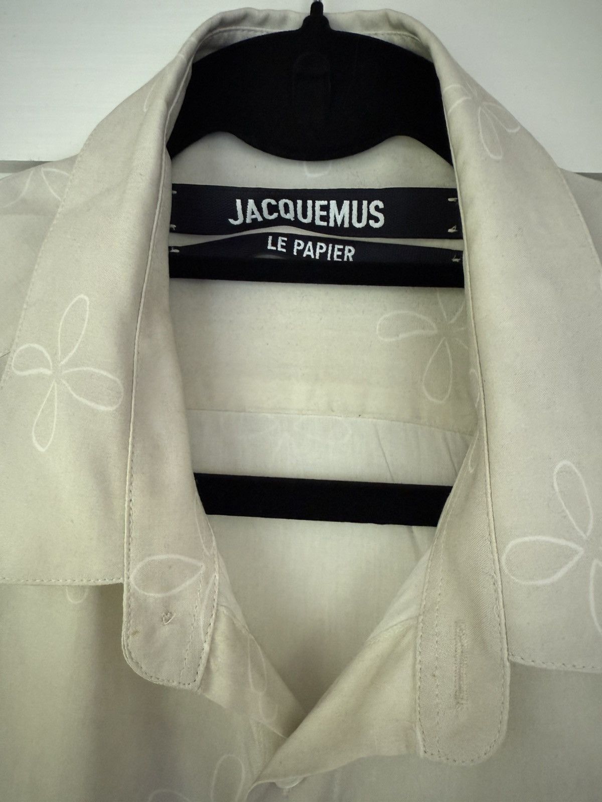 Jacquemus Jacquemus Silky Long Sleeve Button Up Size US M / EU 48-50 / 2 - 3 Thumbnail