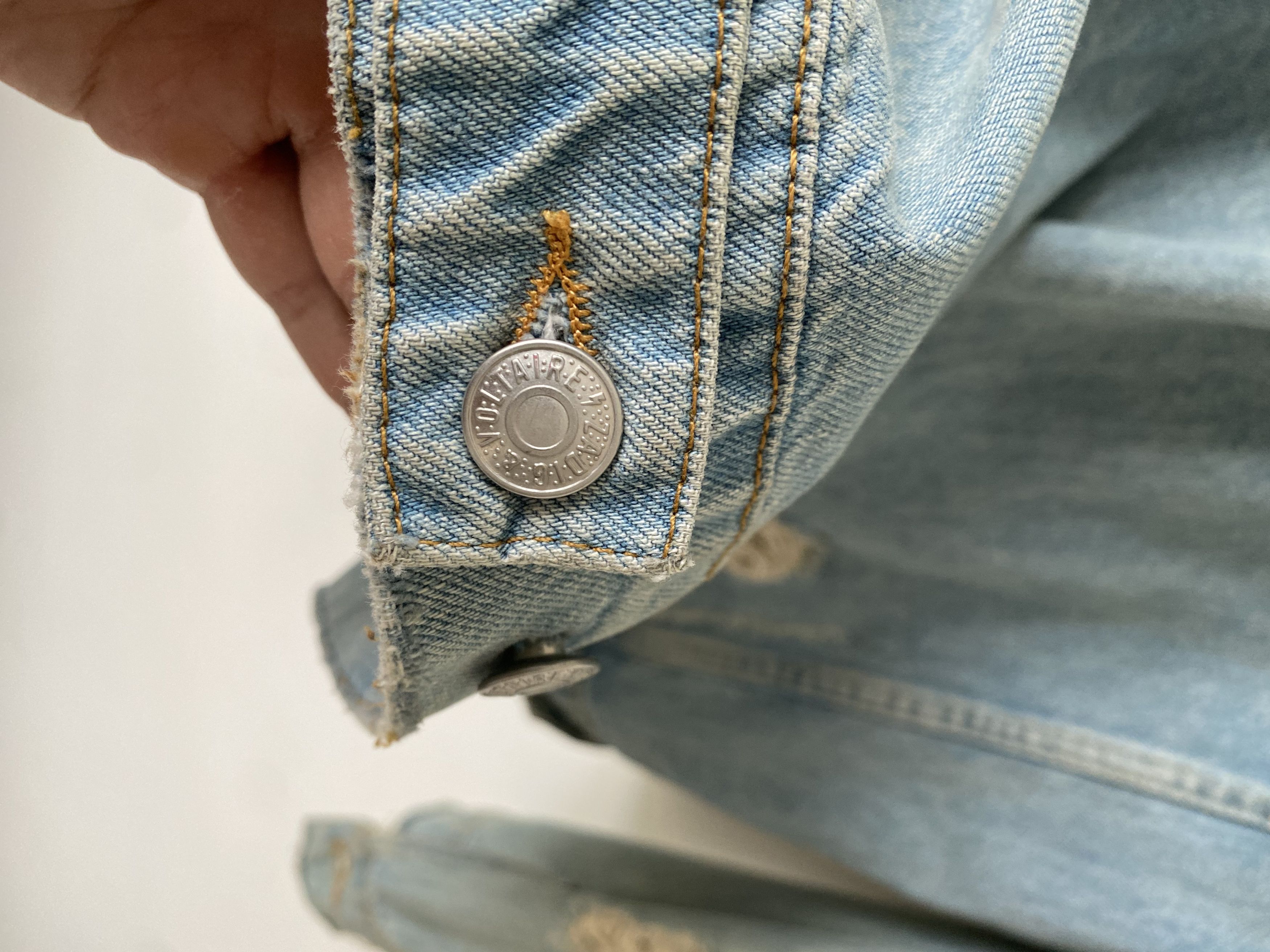 Zadig & Voltaire BASE DESTROY denim jacket Size US M / EU 48-50 / 2 - 9 Thumbnail