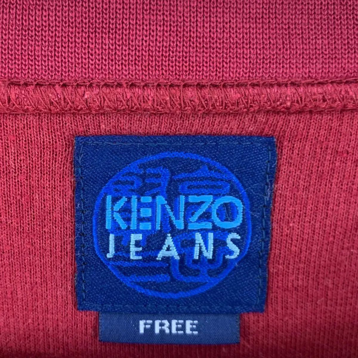 Kenzo Vintage KENZO PARIS JEANS Collection Backhit Logo Sweatshirt Size L / US 10 / IT 46 - 8 Thumbnail