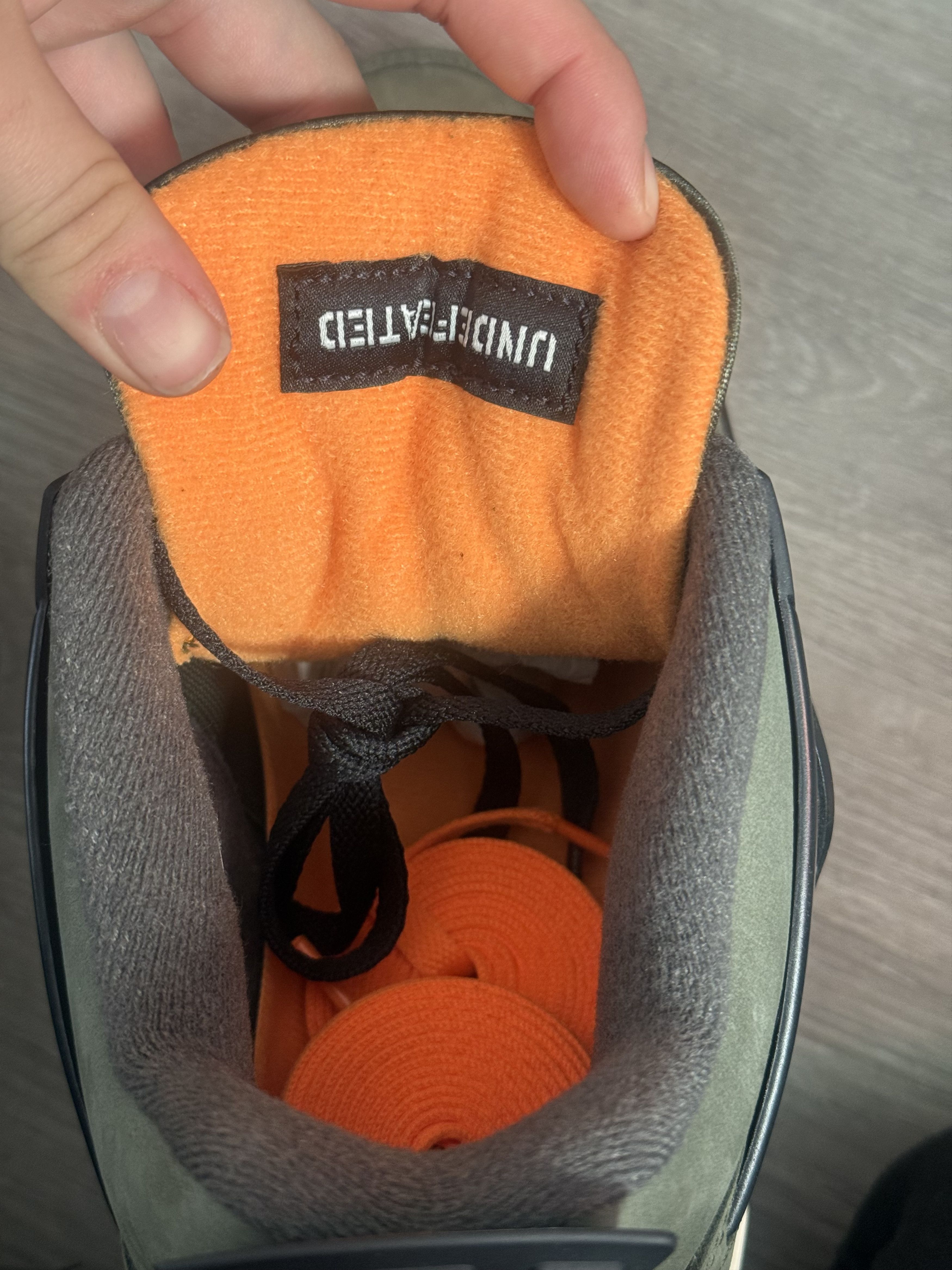 Nike × Undefeated Undefeated X Air Jordan4 Size US 11 / EU 44 - 9 Thumbnail