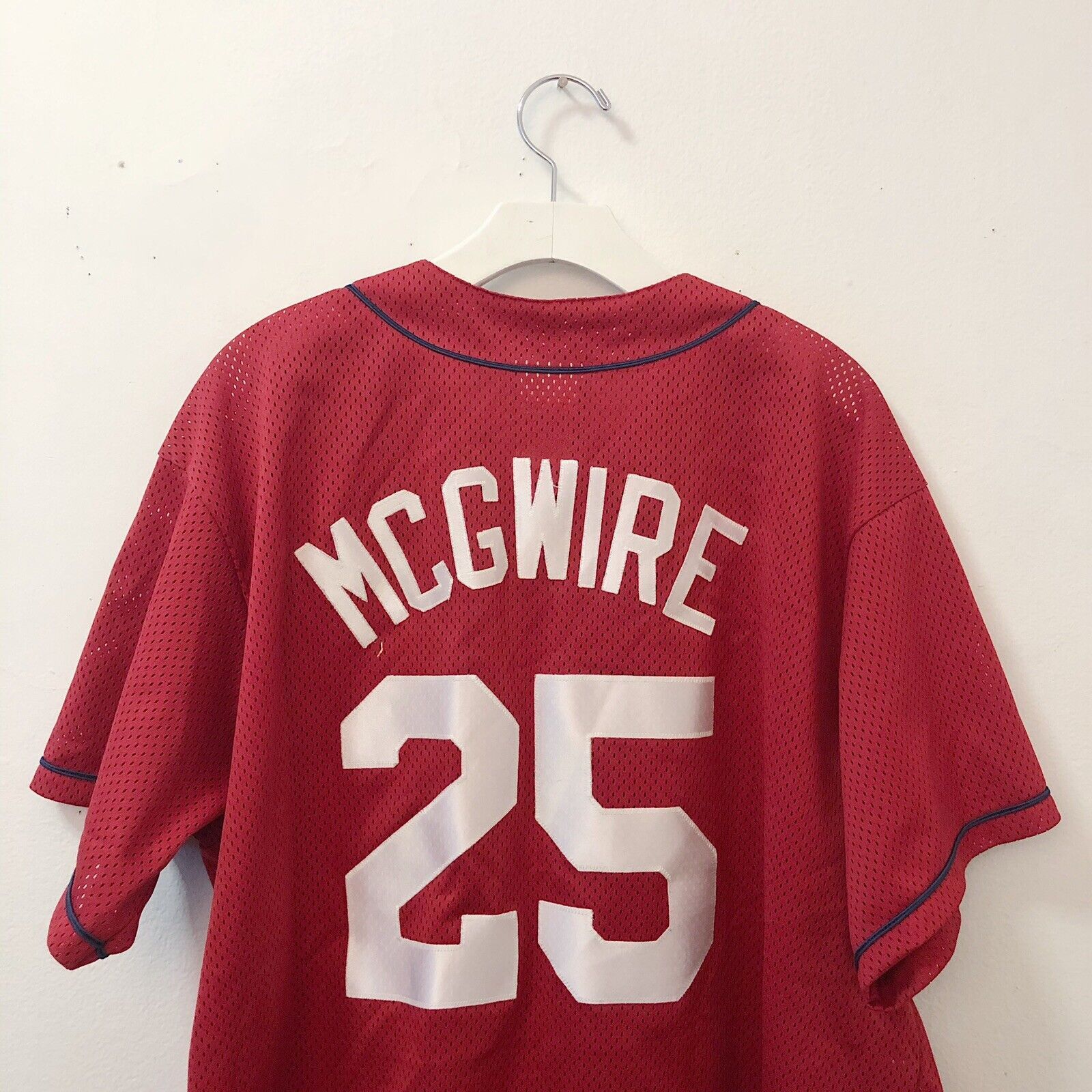 Majestic 2000s Mark McGwire #25 Majestic St Louis Cardinals Jersey Size US XL / EU 56 / 4 - 2 Thumbnail
