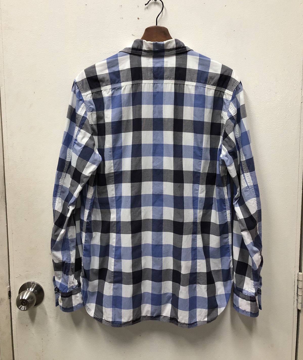 Burberry Authentic Burberry London Checkered Long Sleeve Shirt Size US M / EU 48-50 / 2 - 2 Thumbnail