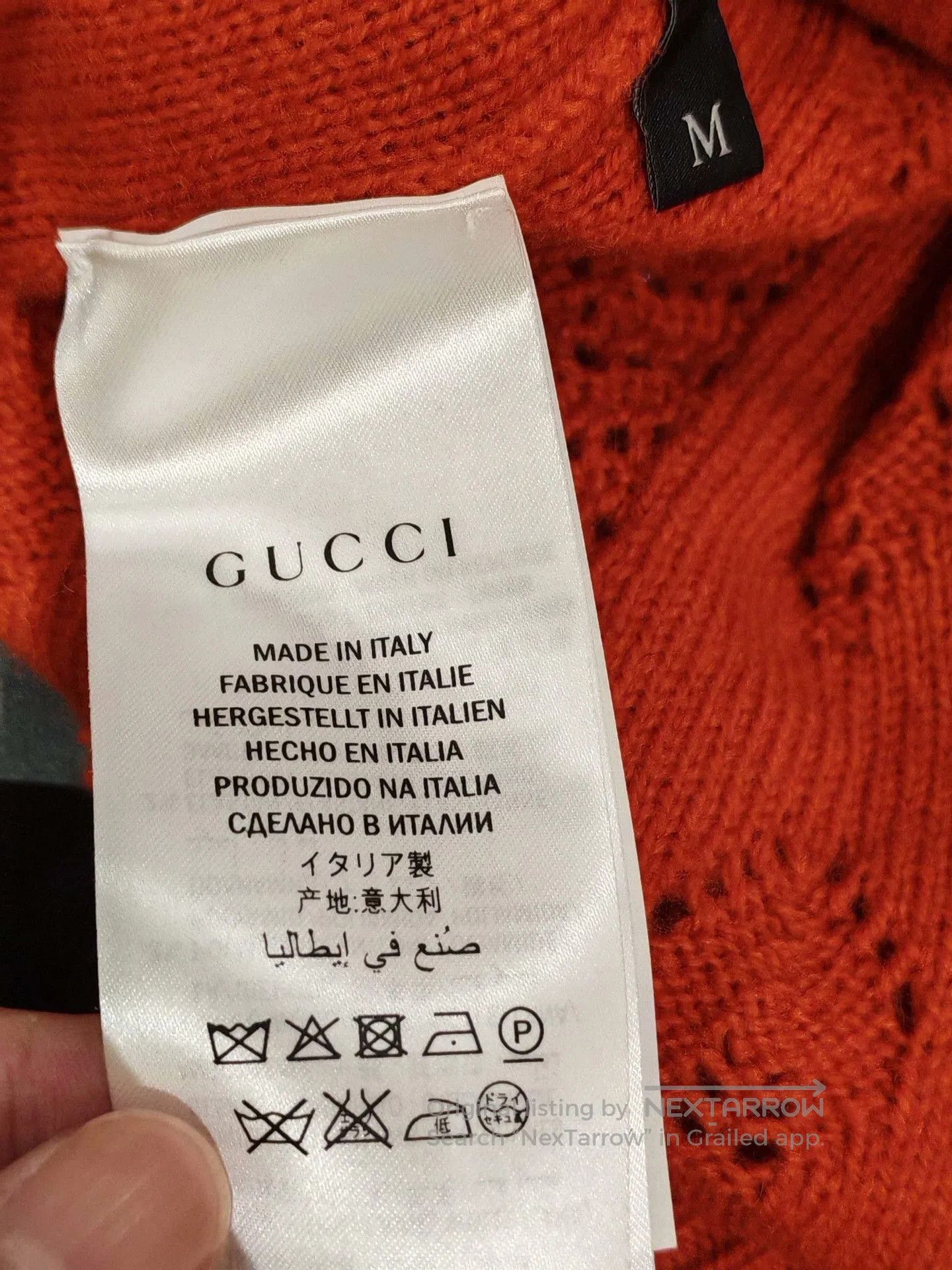 Gucci Gucci Knit Lace Sweater. Size M / US 6-8 / IT 42-44 - 3 Thumbnail