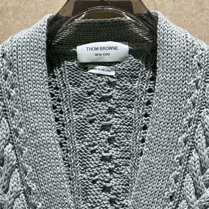 Thom Browne Thom Browne a cardigan Size US XXS / EU 40 - 3 Thumbnail